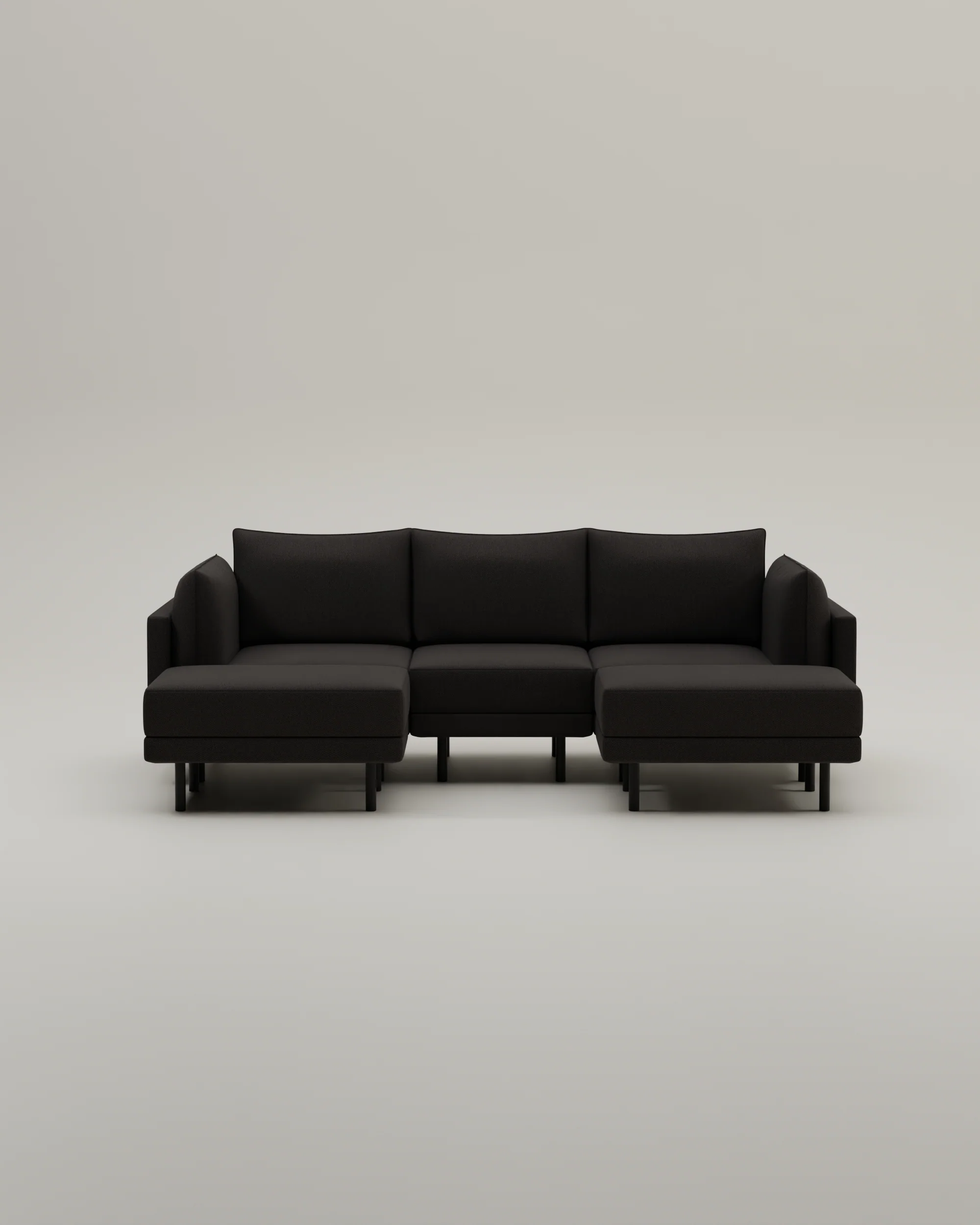 Modulares Sofa Donna U-Form mit Schlaffunktion - Image 104
