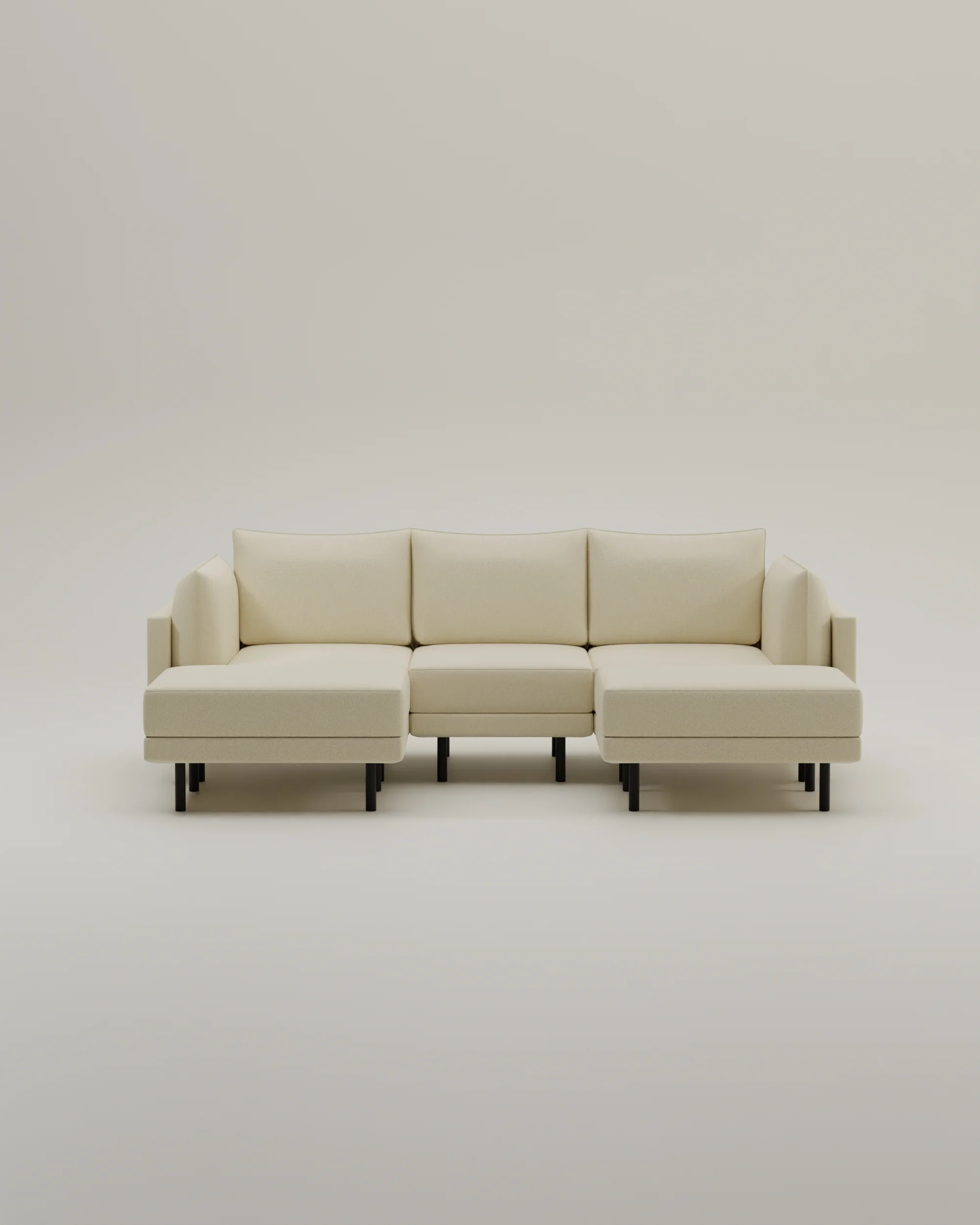 Modulares Sofa Donna U-Form mit Schlaffunktion - Image 106