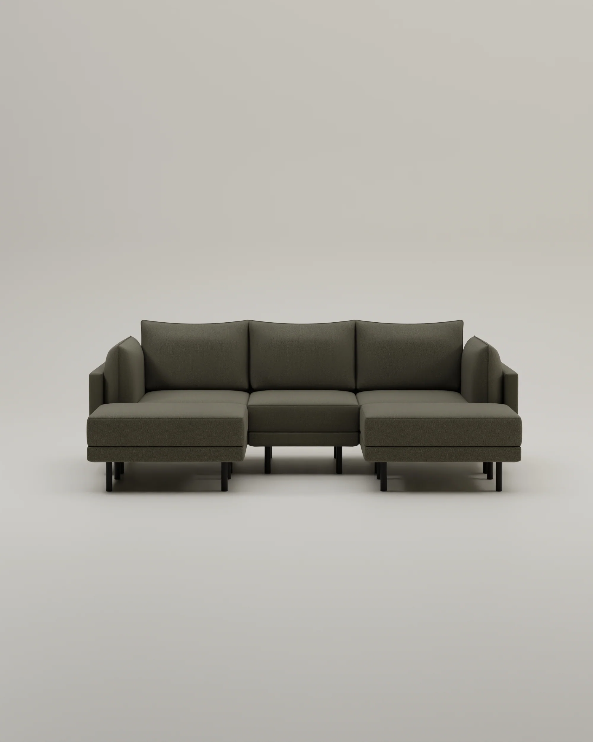 Modulares Sofa Donna U-Form mit Schlaffunktion - Image 109