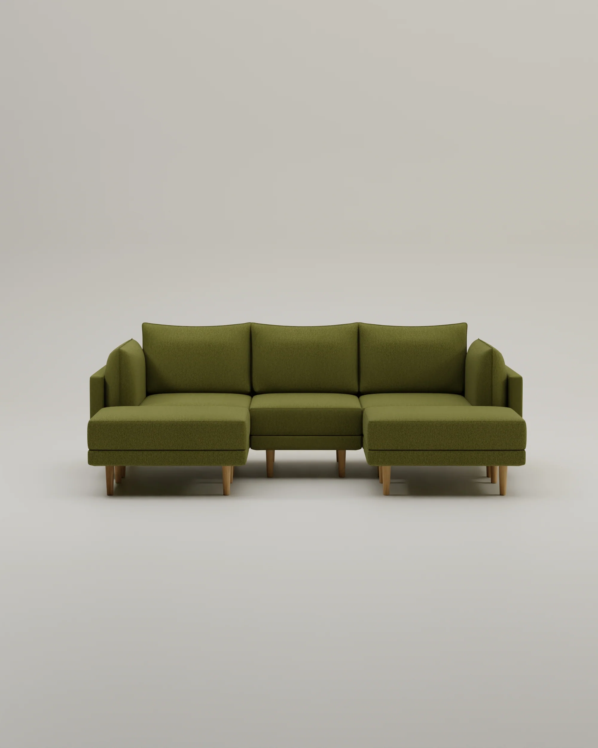 Modulares Sofa Donna U-Form mit Schlaffunktion - Image 116