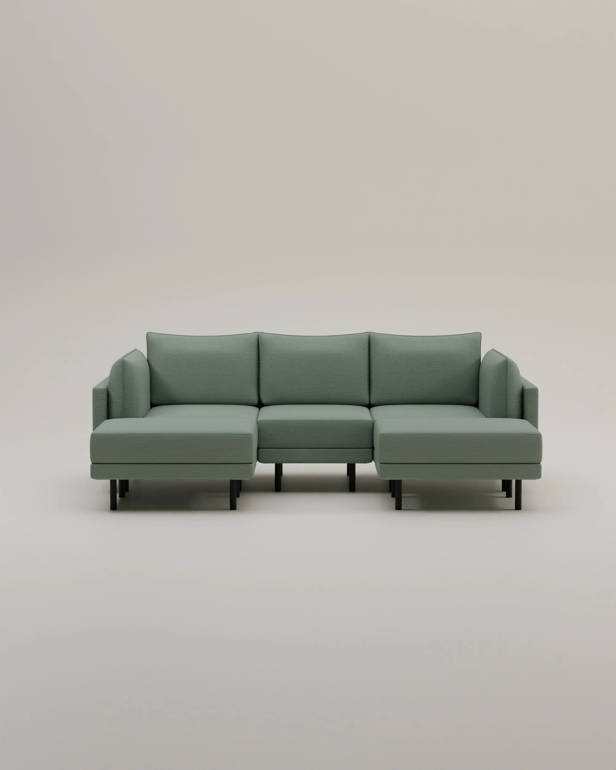 Modulares Sofa Donna U-Form mit Schlaffunktion - Image 124