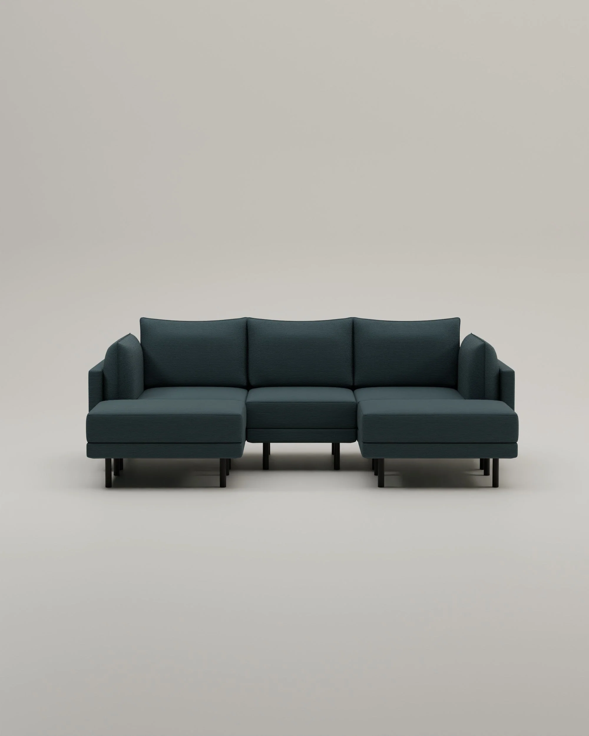 Modulares Sofa Donna U-Form mit Schlaffunktion - Image 126