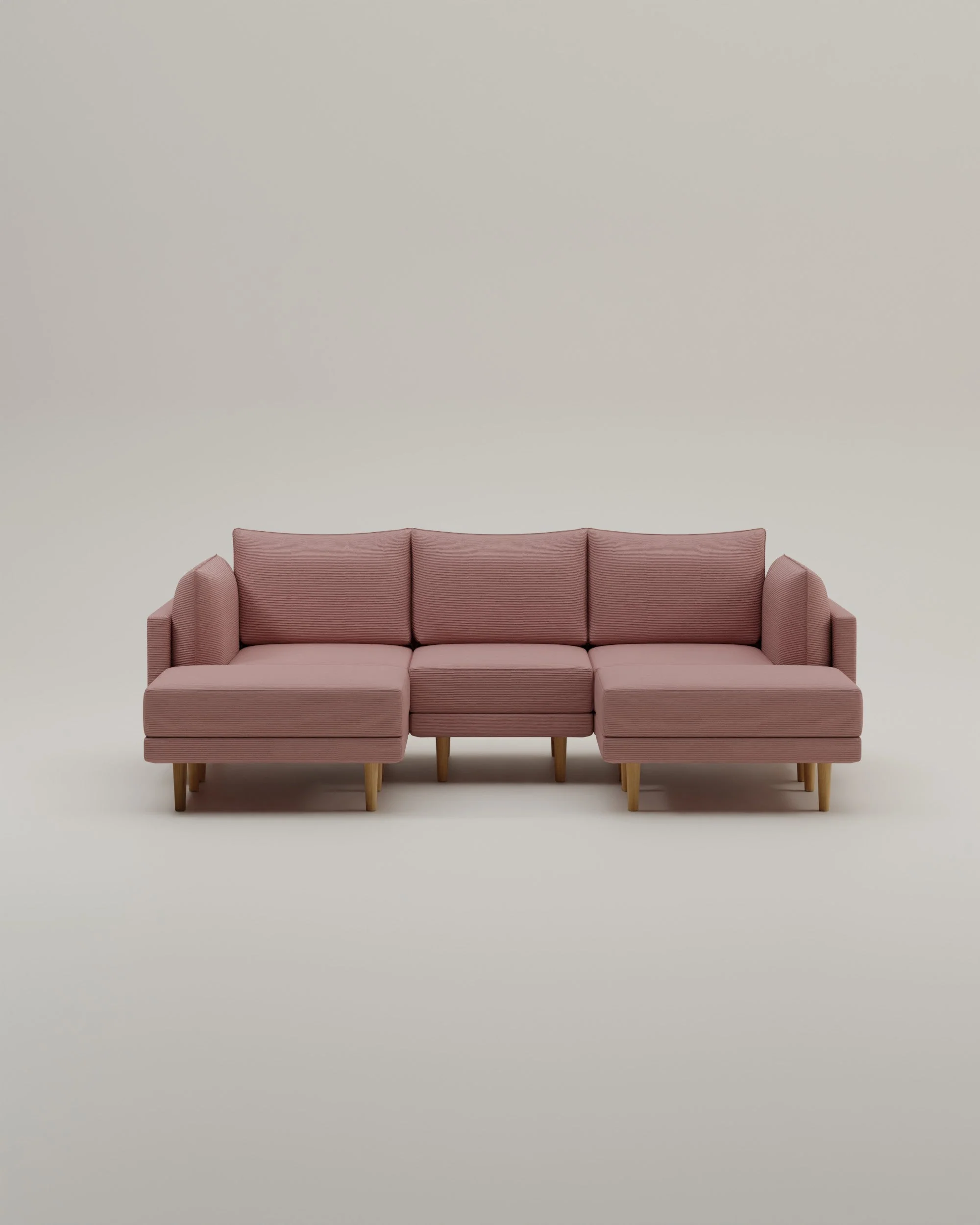 Modulares Sofa Donna U-Form mit Schlaffunktion - Image 127