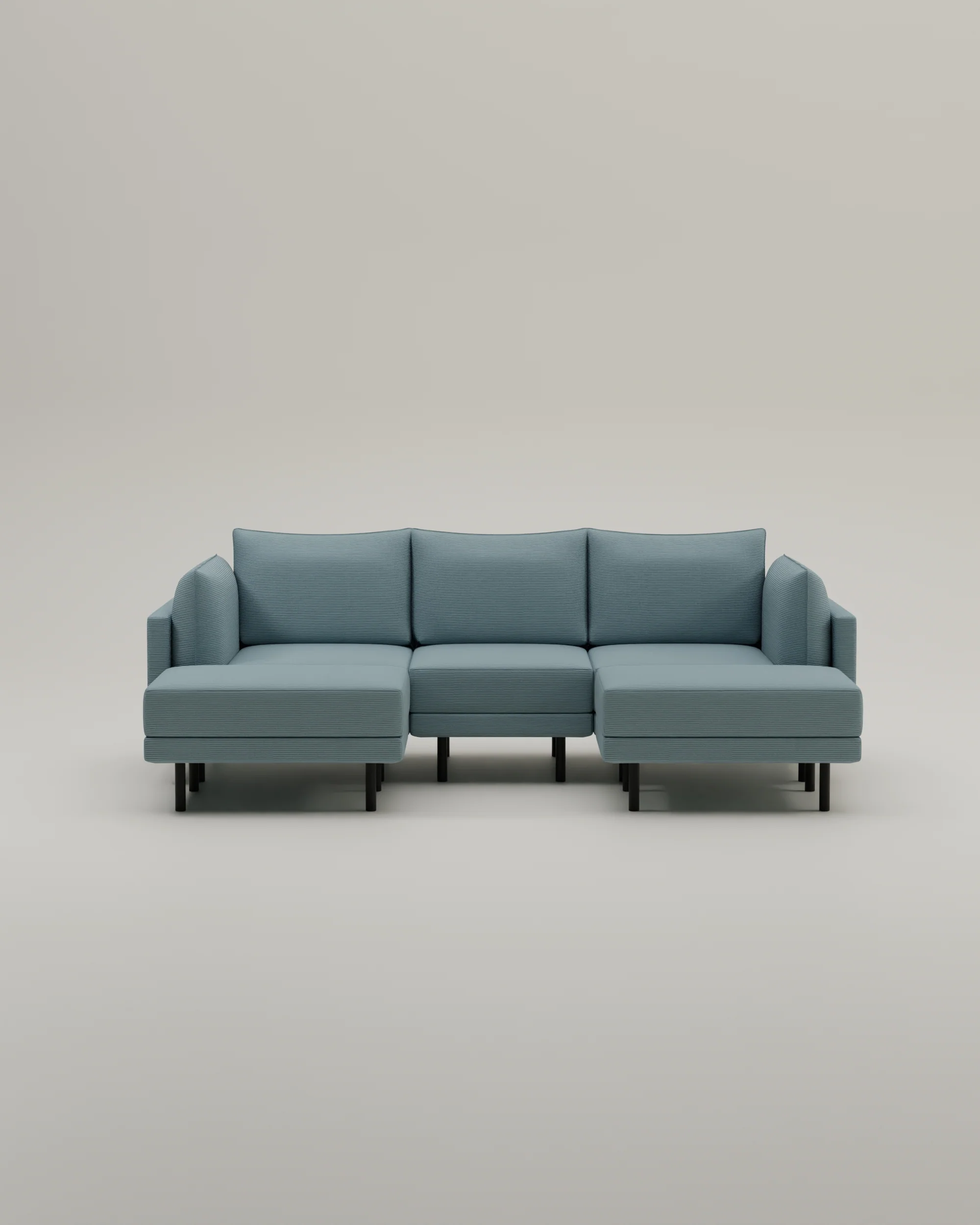 Modulares Sofa Donna U-Form mit Schlaffunktion - Image 15