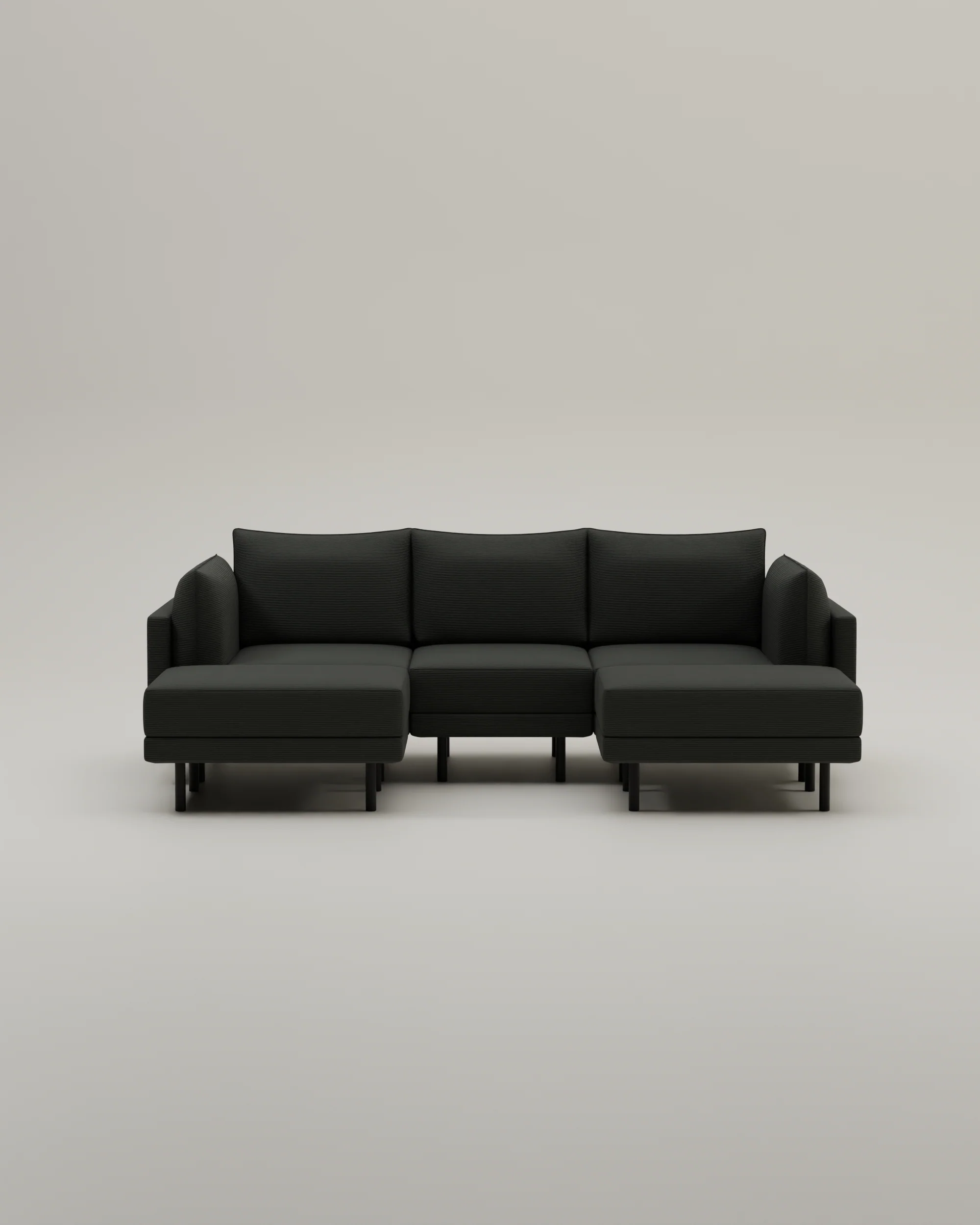 Modulares Sofa Donna U-Form mit Schlaffunktion - Image 17