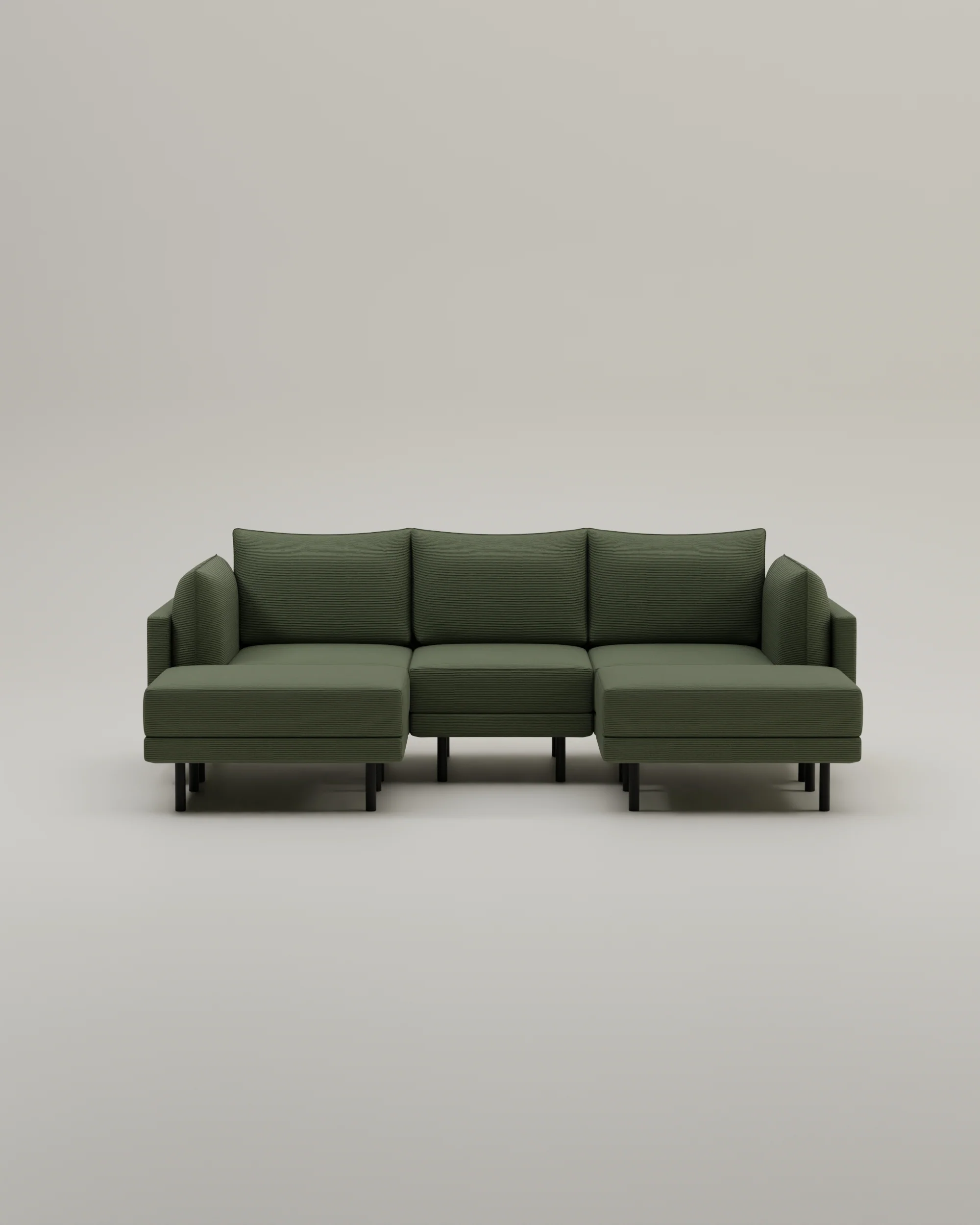 Modulares Sofa Donna U-Form mit Schlaffunktion - Image 21