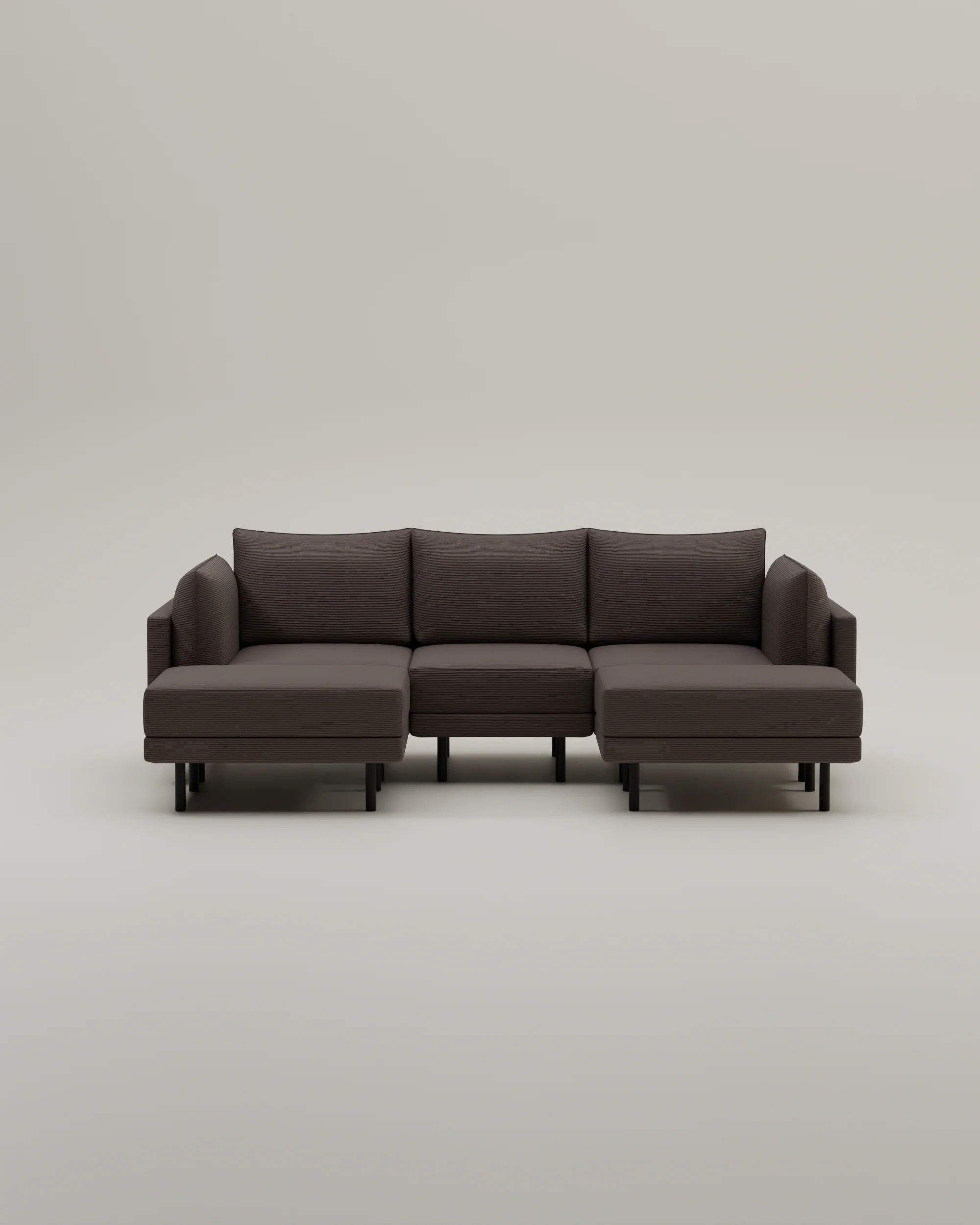 Modulares Sofa Donna U-Form mit Schlaffunktion - Image 29
