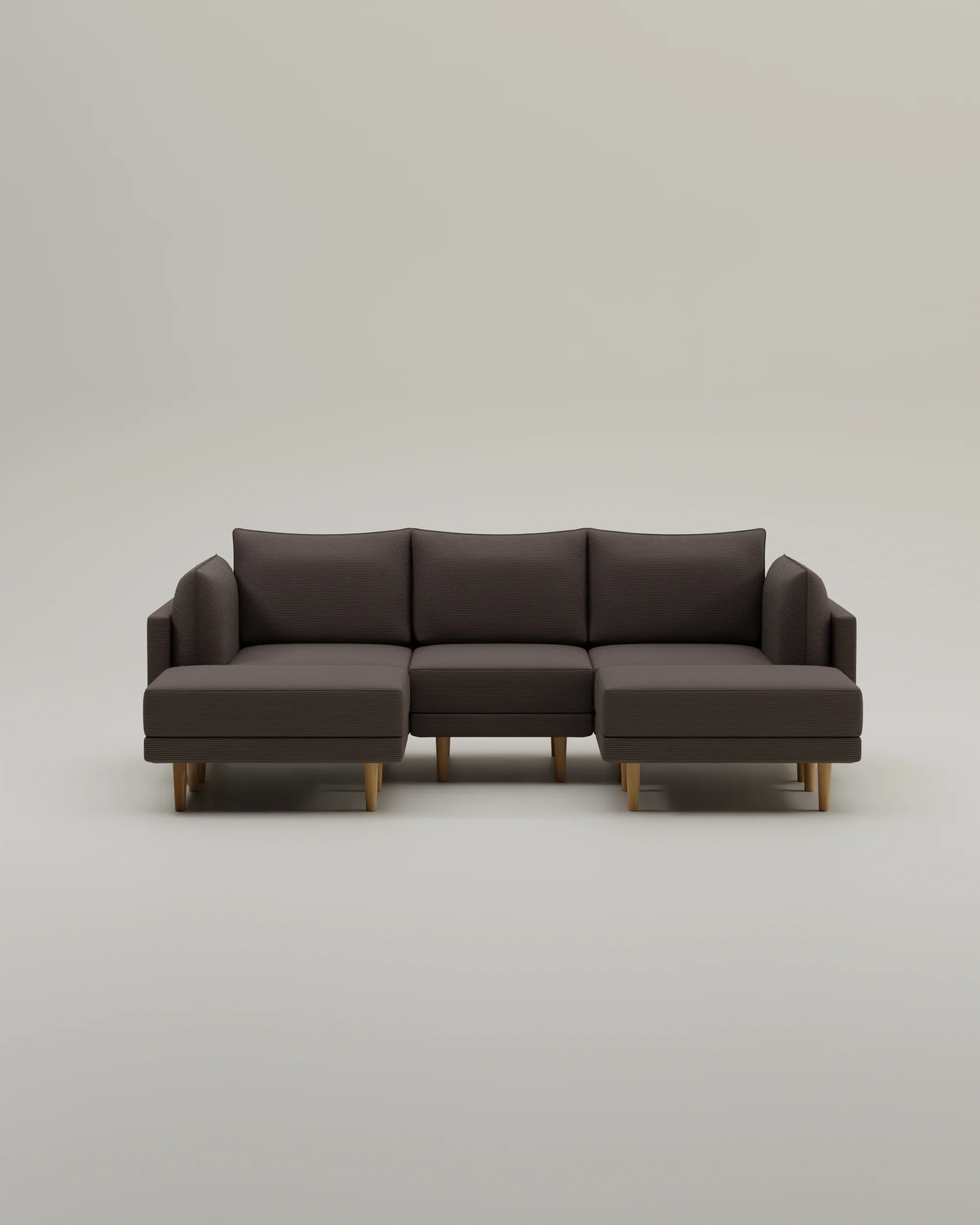 Modulares Sofa Donna U-Form mit Schlaffunktion - Image 30