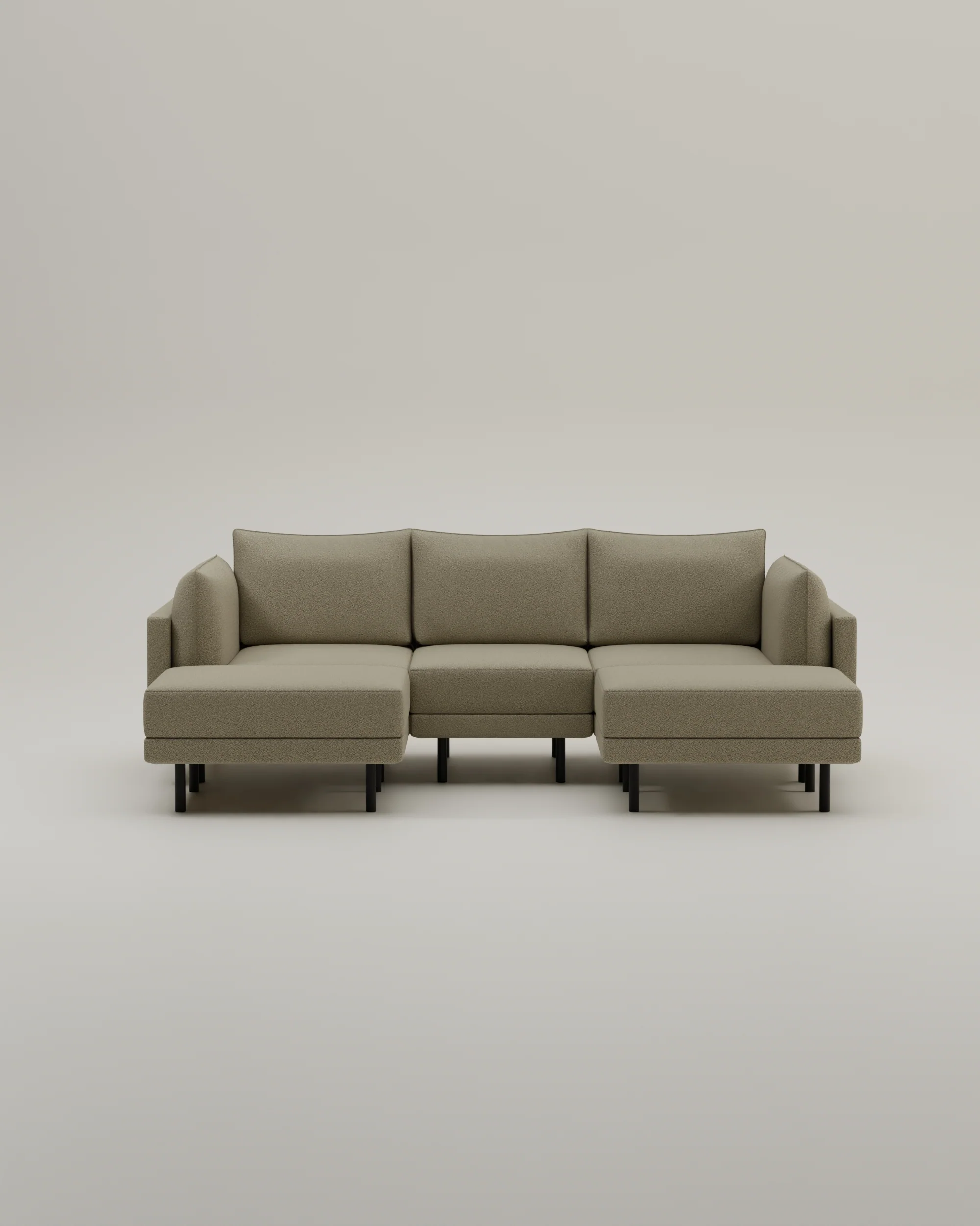 Modulares Sofa Donna U-Form mit Schlaffunktion - Image 35