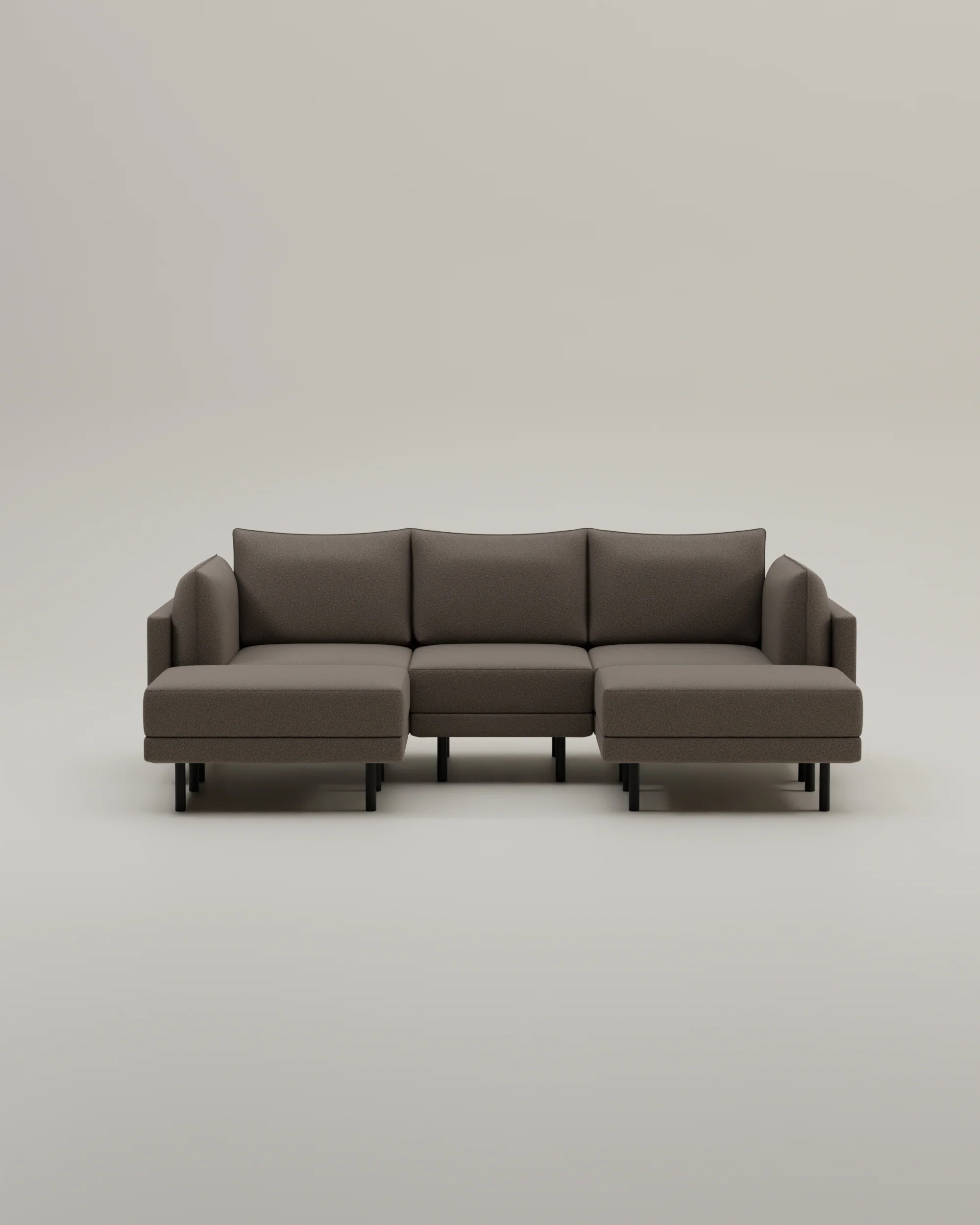 Modulares Sofa Donna U-Form mit Schlaffunktion - Image 37