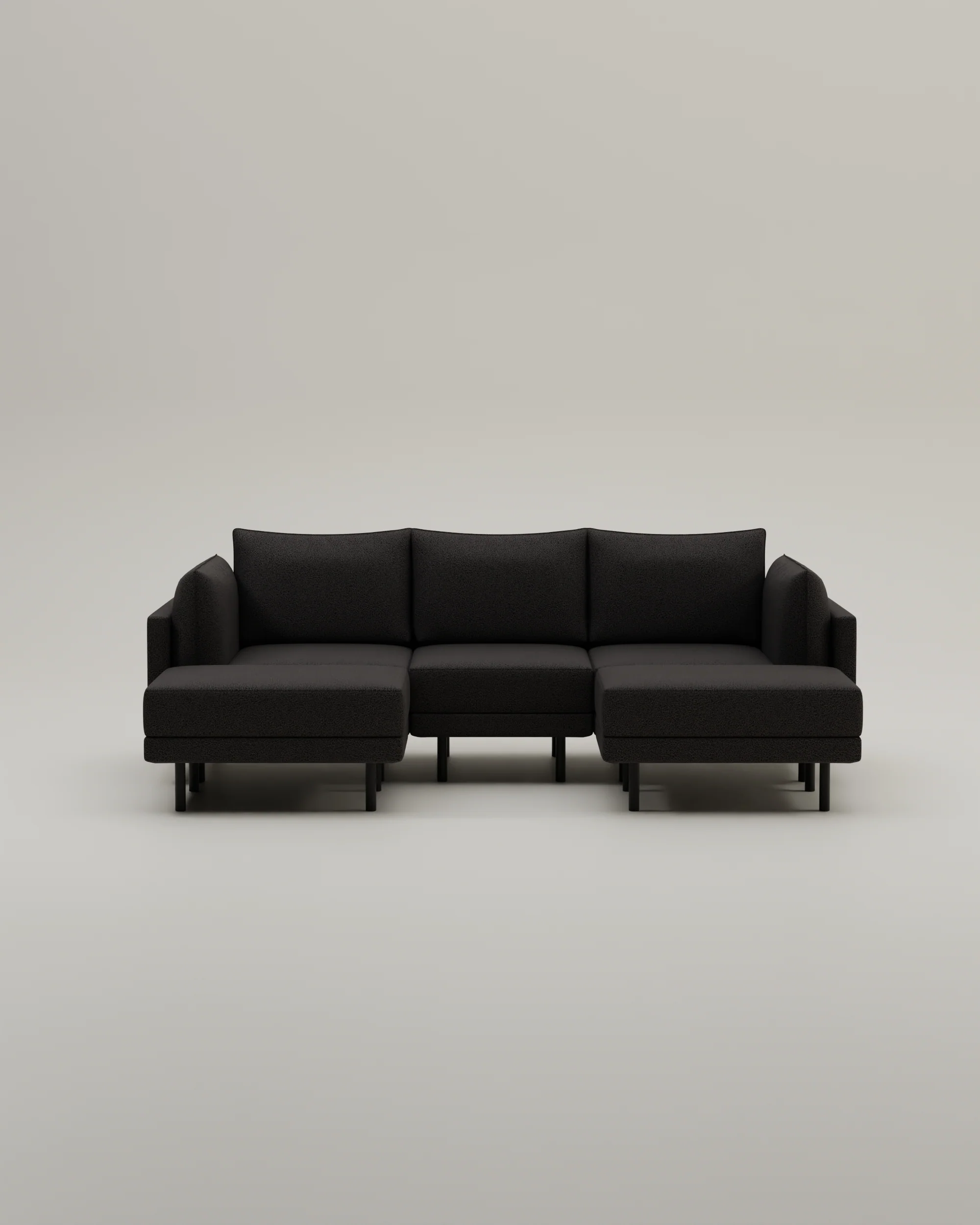 Modulares Sofa Donna U-Form mit Schlaffunktion - Image 59