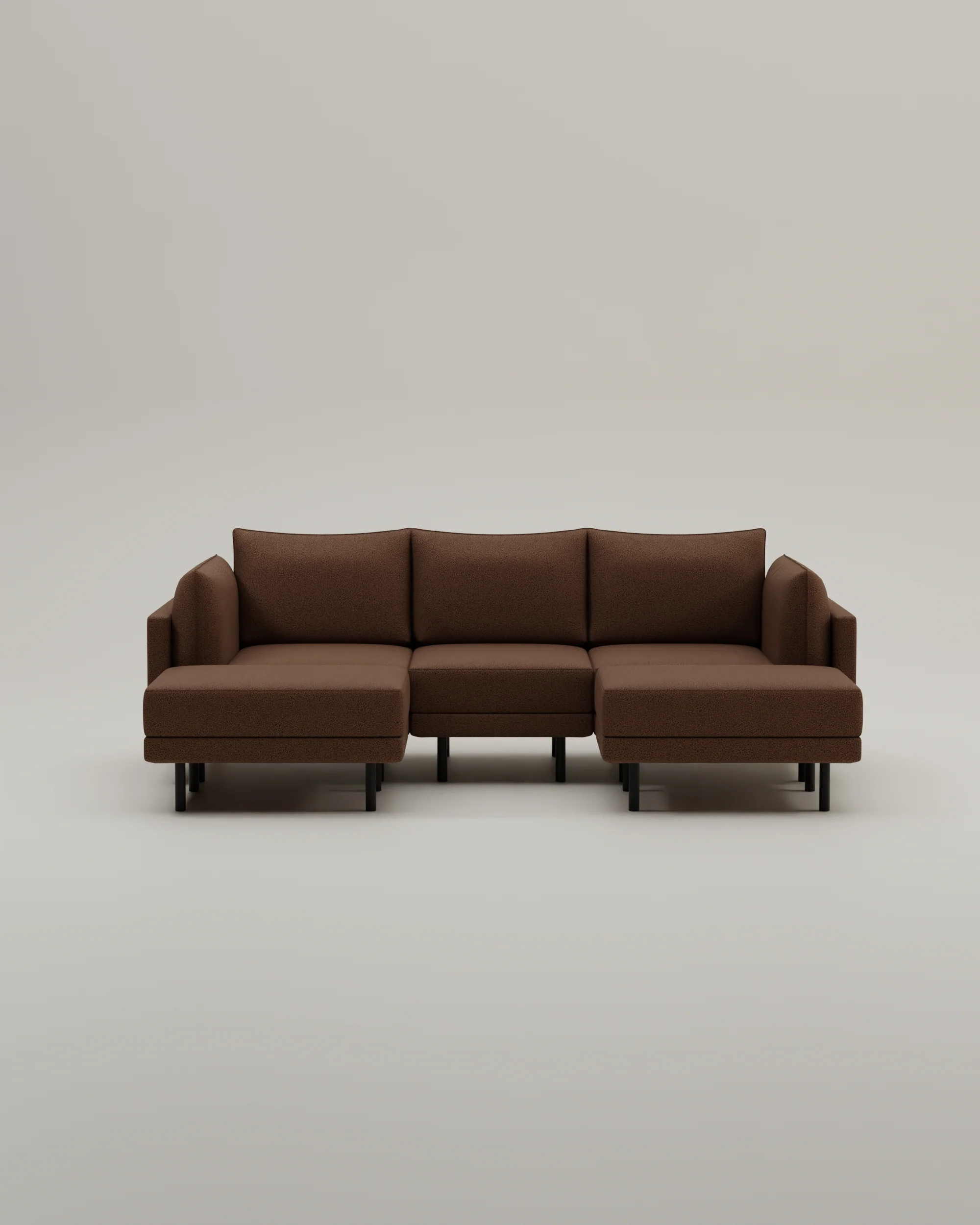 Modulares Sofa Donna U-Form mit Schlaffunktion - Image 61