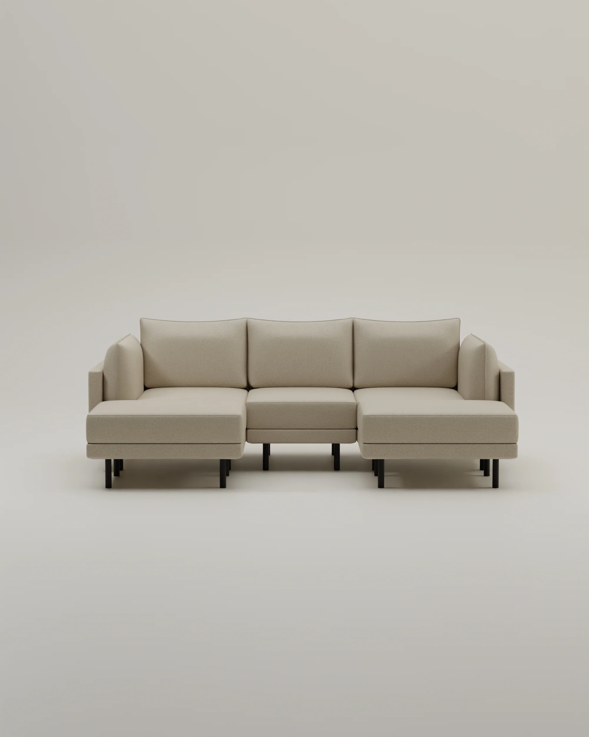 Modulares Sofa Donna U-Form mit Schlaffunktion - Image 78