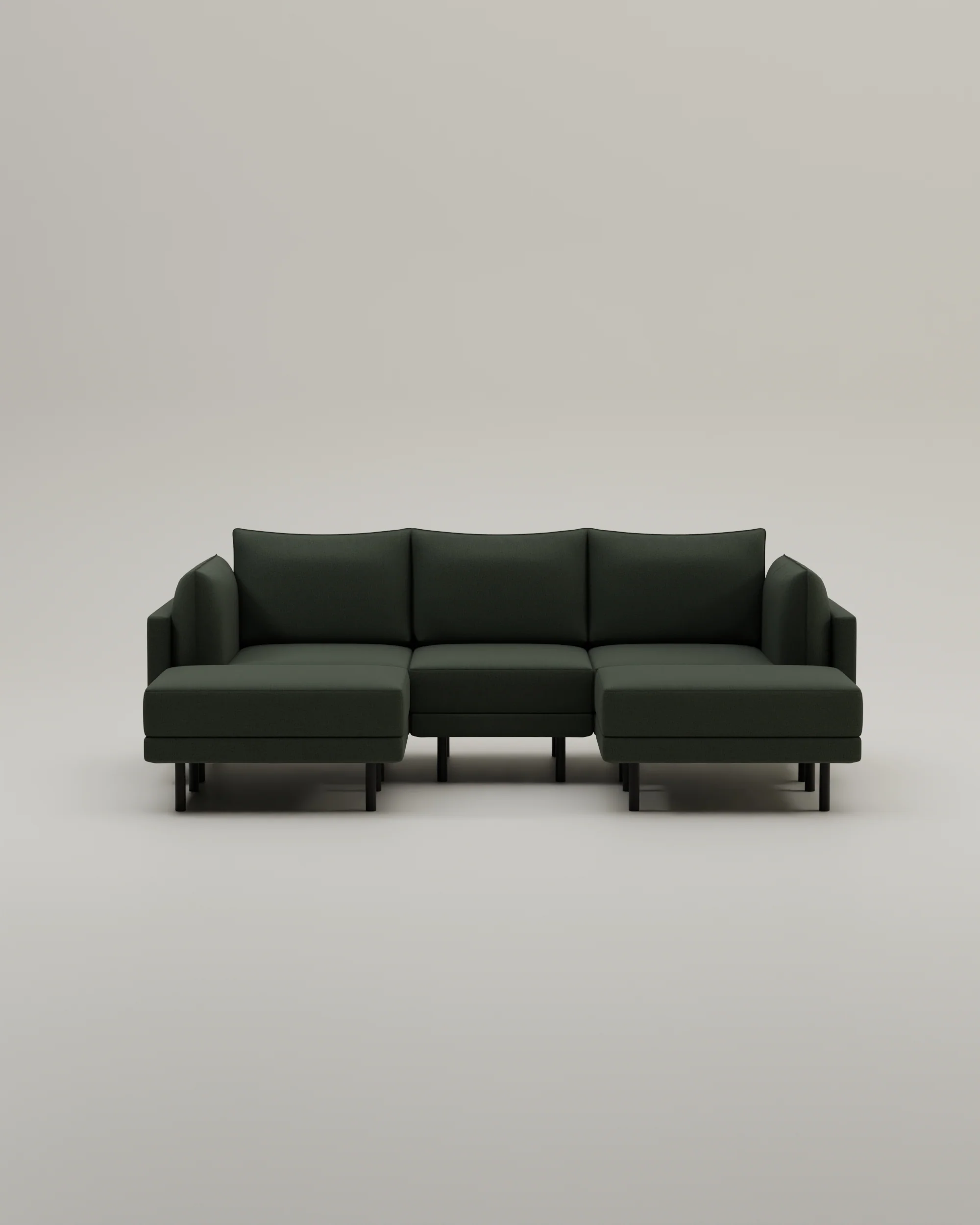 Modulares Sofa Donna U-Form mit Schlaffunktion - Image 90