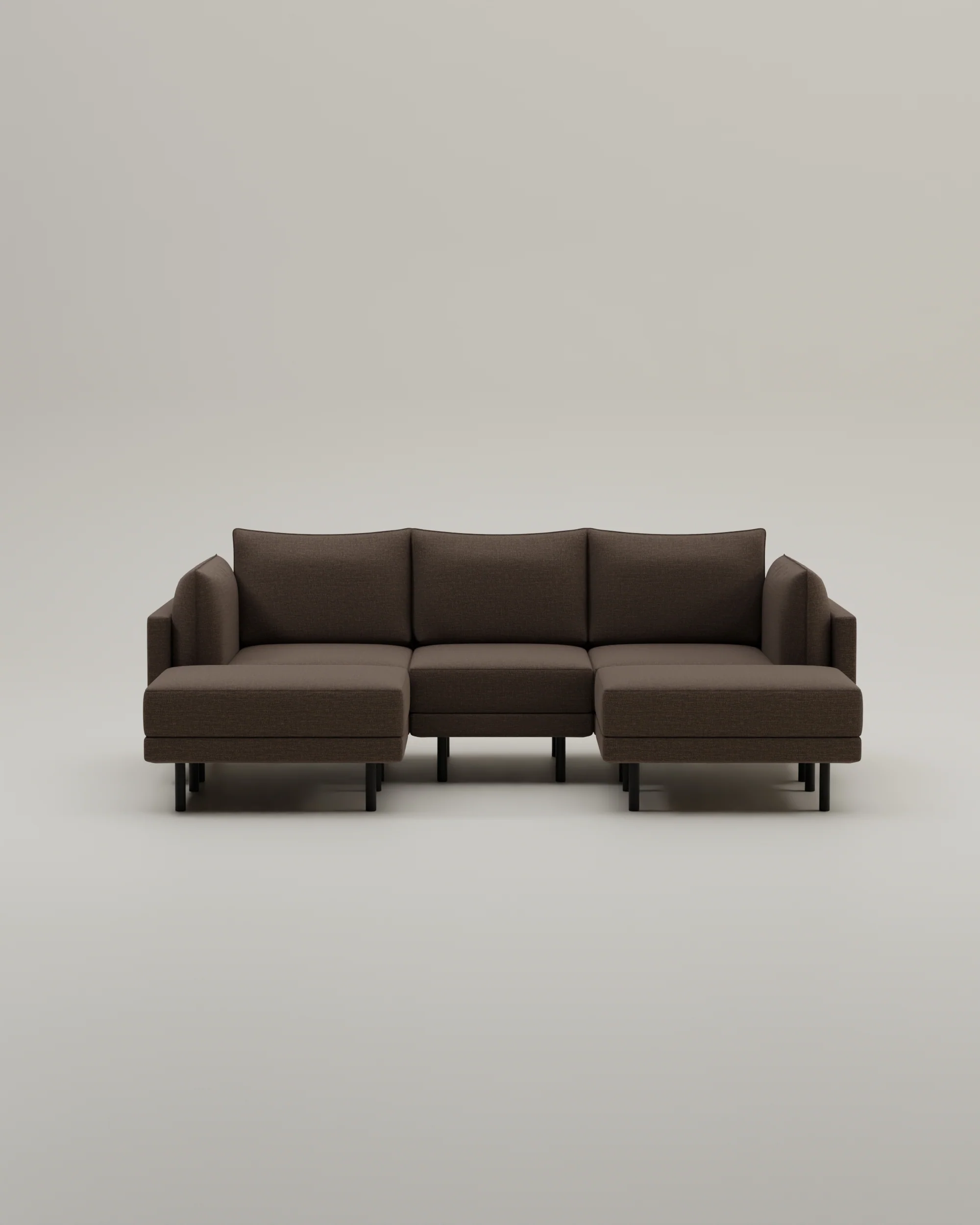 Modulares Sofa Donna U-Form mit Schlaffunktion - Image 98
