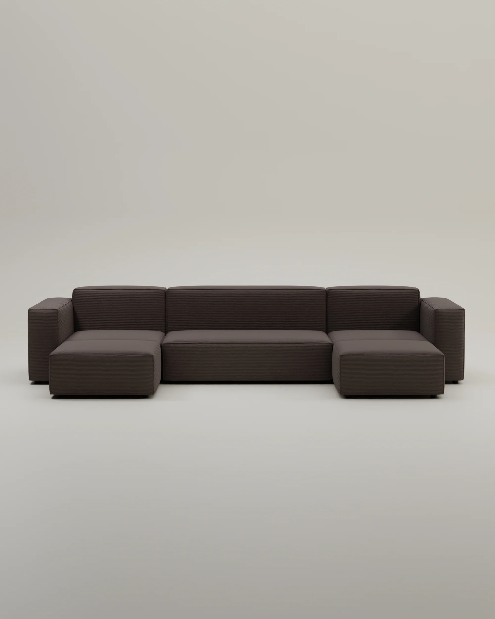 Modulares Sofa Harvey U-Form / Wohnlandschaft mit Schlaffunktion - Image 14