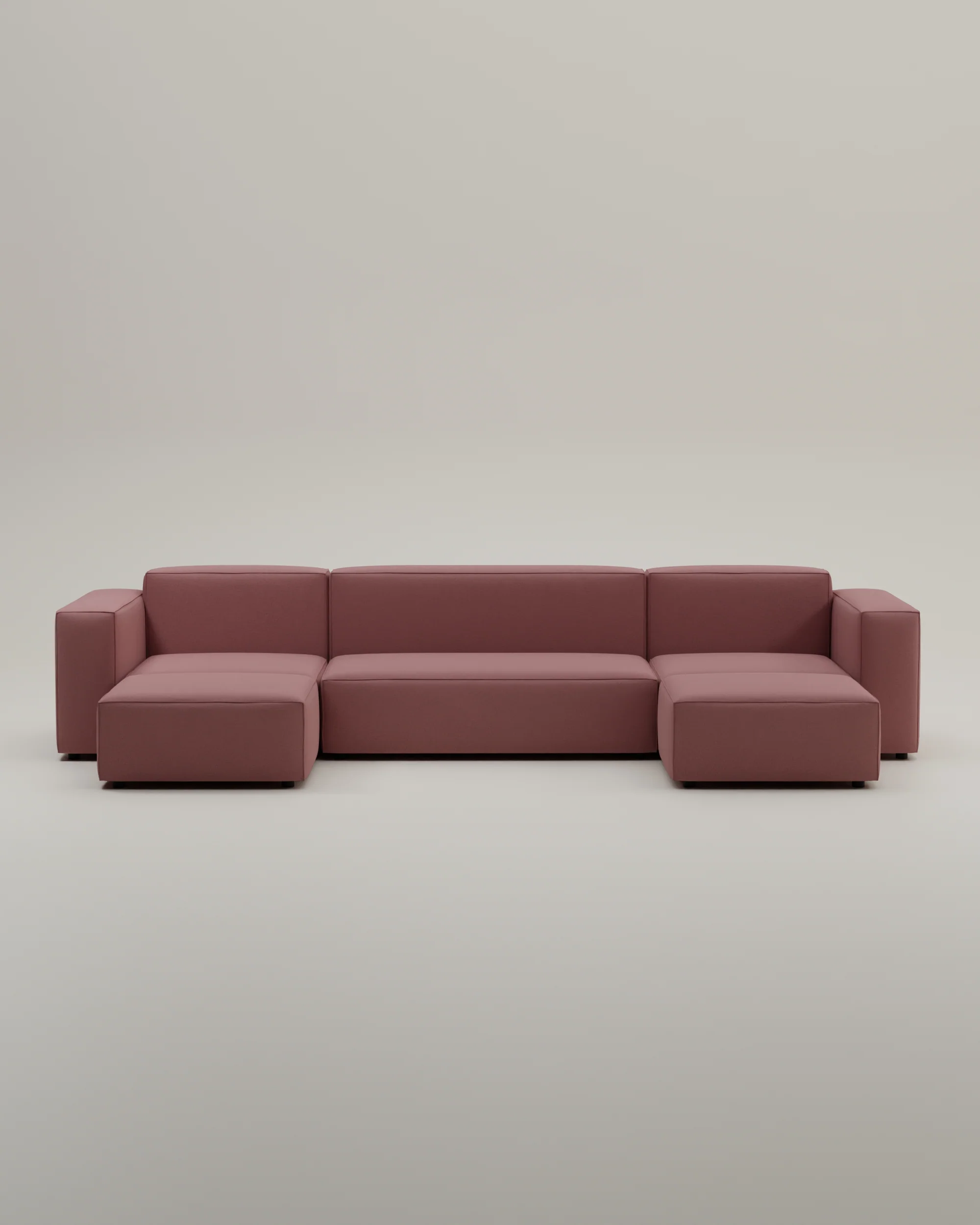Modulares Sofa Harvey U-Form / Wohnlandschaft mit Schlaffunktion - Image 15