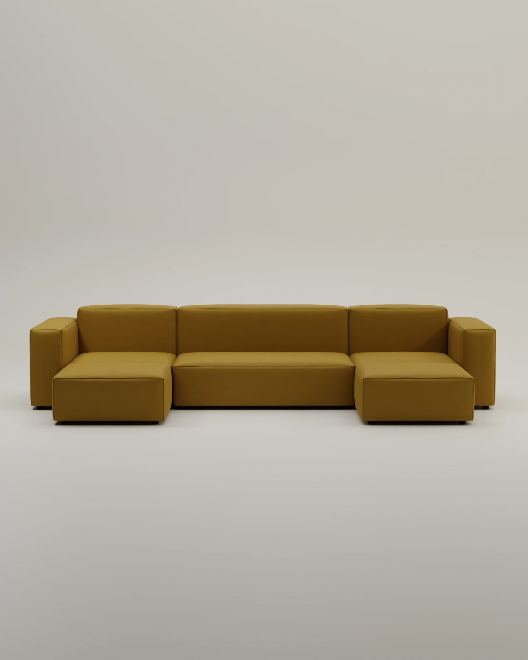 Modulares Sofa Harvey U-Form / Wohnlandschaft mit Schlaffunktion - Image 19