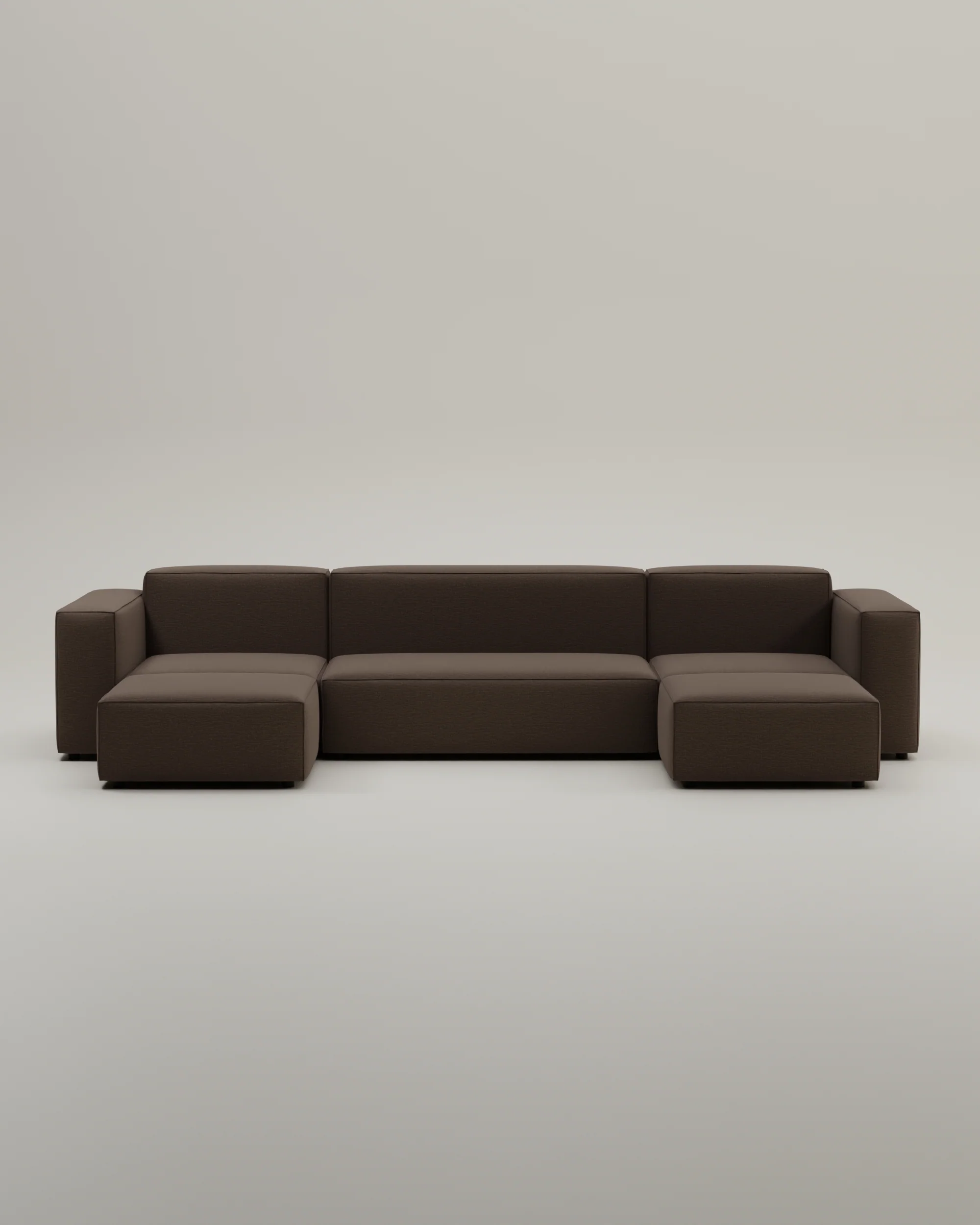 Modulares Sofa Harvey U-Form / Wohnlandschaft mit Schlaffunktion - Image 21