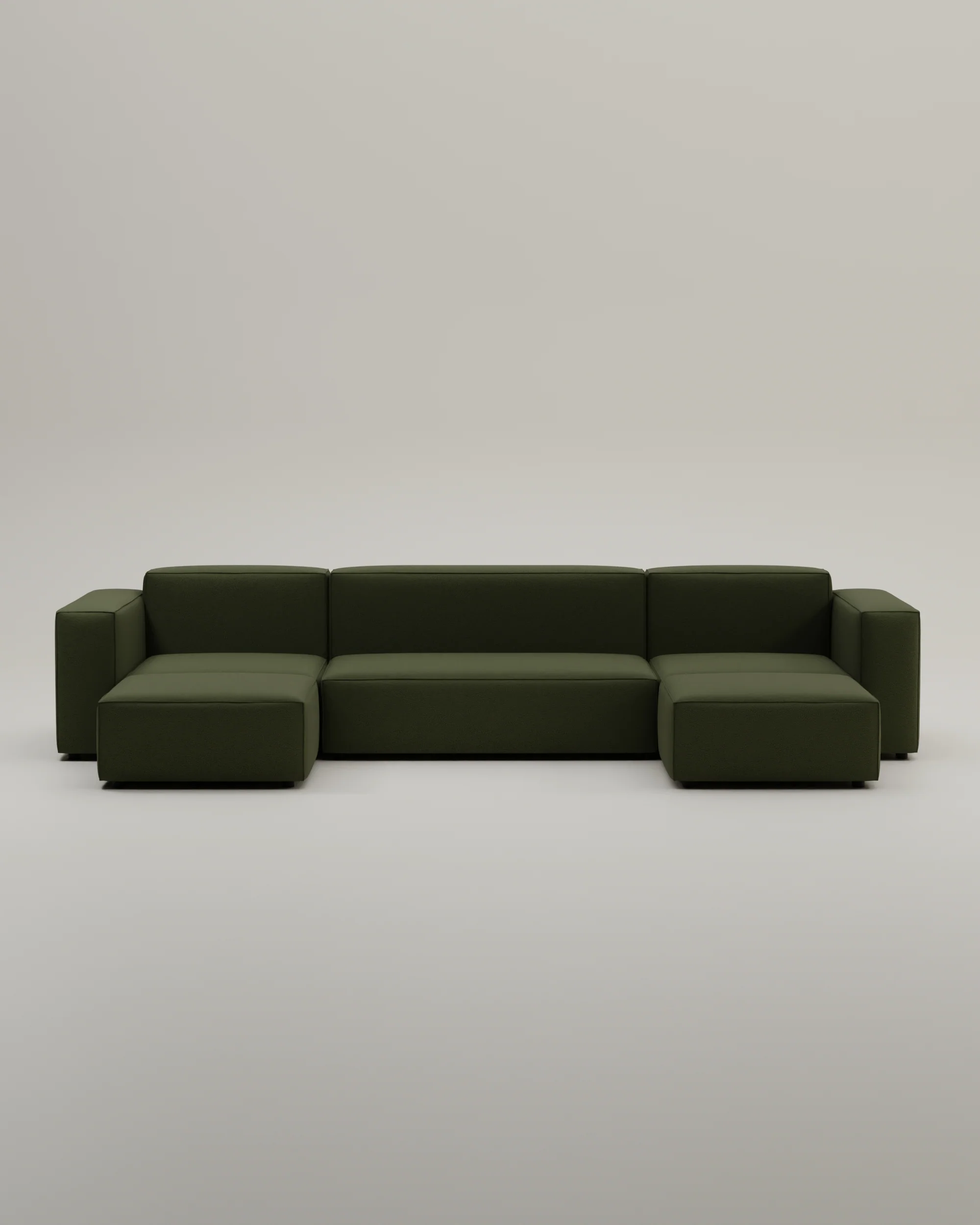 Modulares Sofa Harvey U-Form / Wohnlandschaft mit Schlaffunktion - Image 24