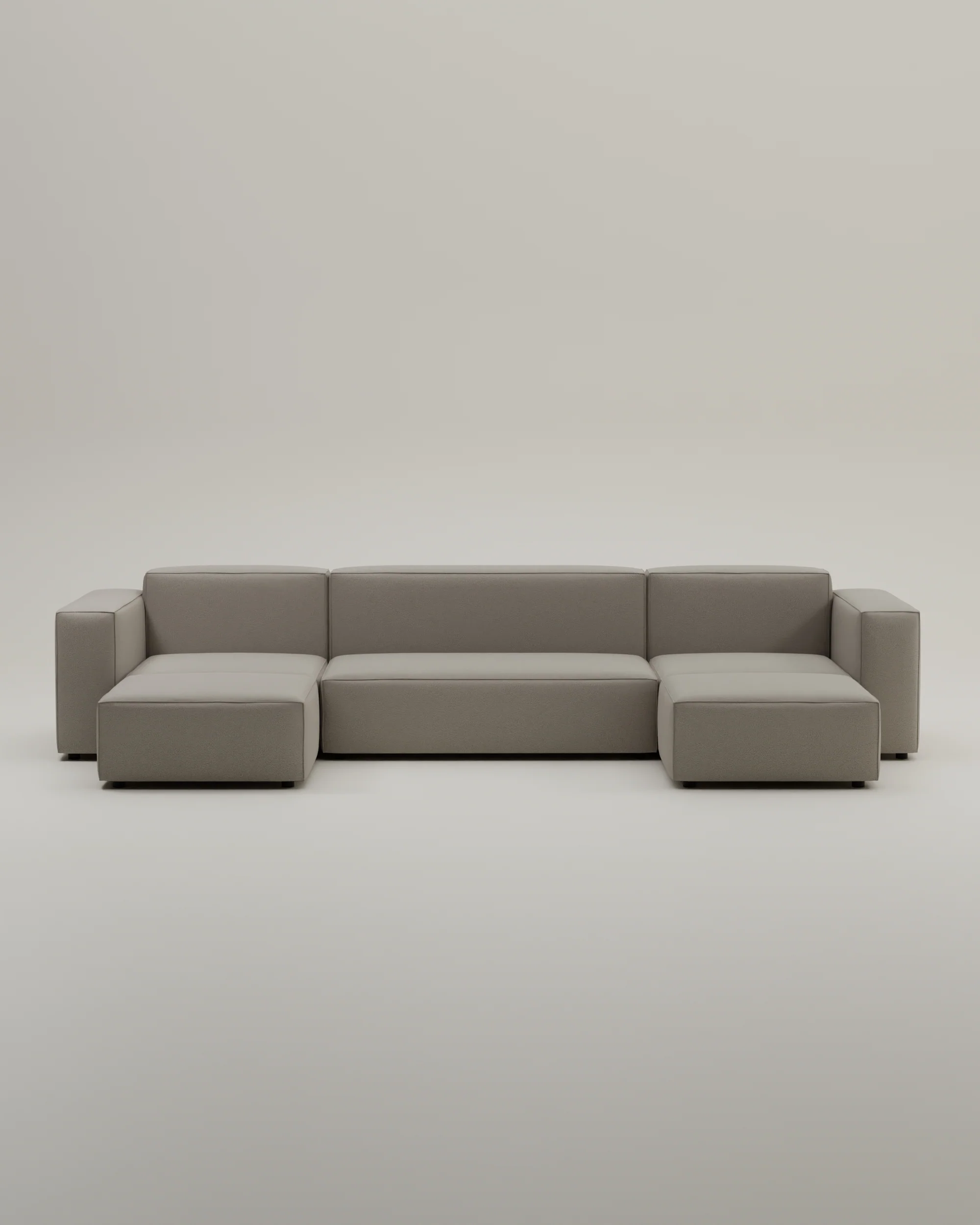 Modulares Sofa Harvey U-Form / Wohnlandschaft mit Schlaffunktion - Image 25