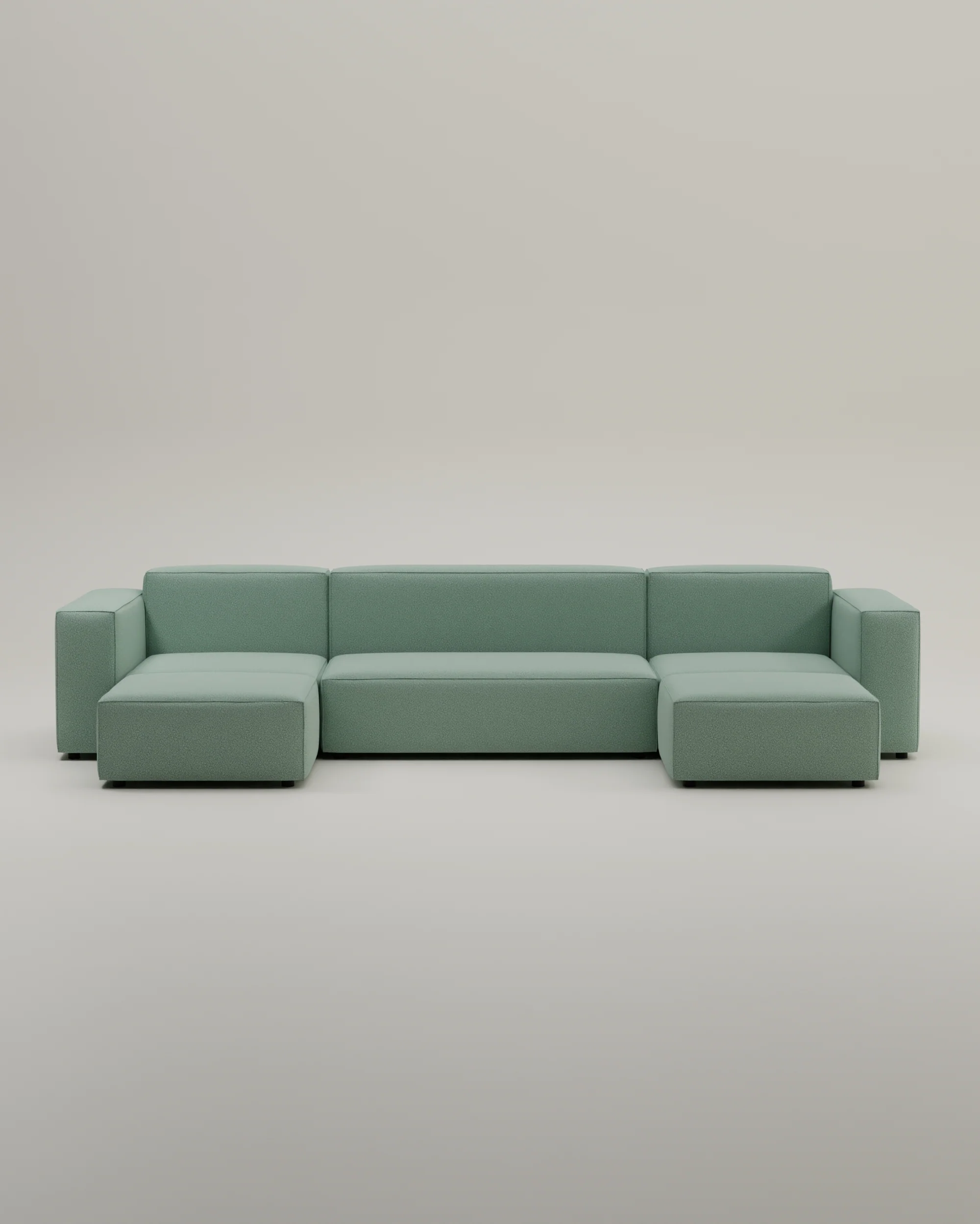 Modulares Sofa Harvey U-Form / Wohnlandschaft mit Schlaffunktion - Image 28