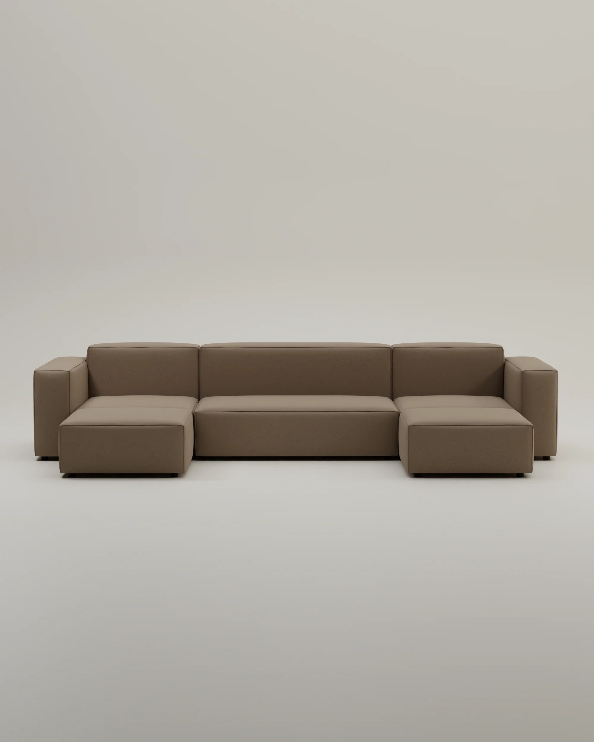 Modulares Sofa Harvey U-Form / Wohnlandschaft mit Schlaffunktion - Image 45
