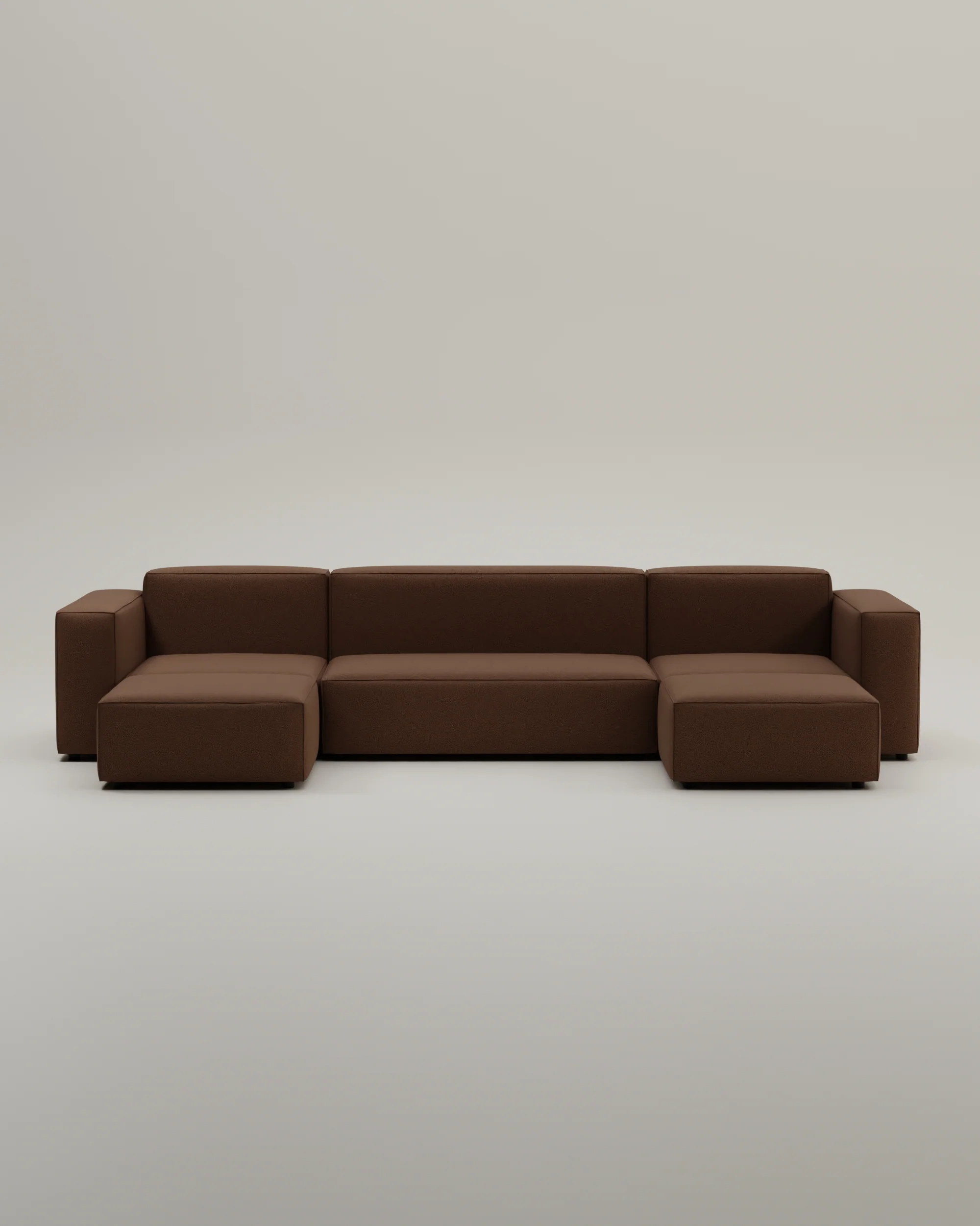 Modulares Sofa Harvey U-Form / Wohnlandschaft mit Schlaffunktion - Image 47