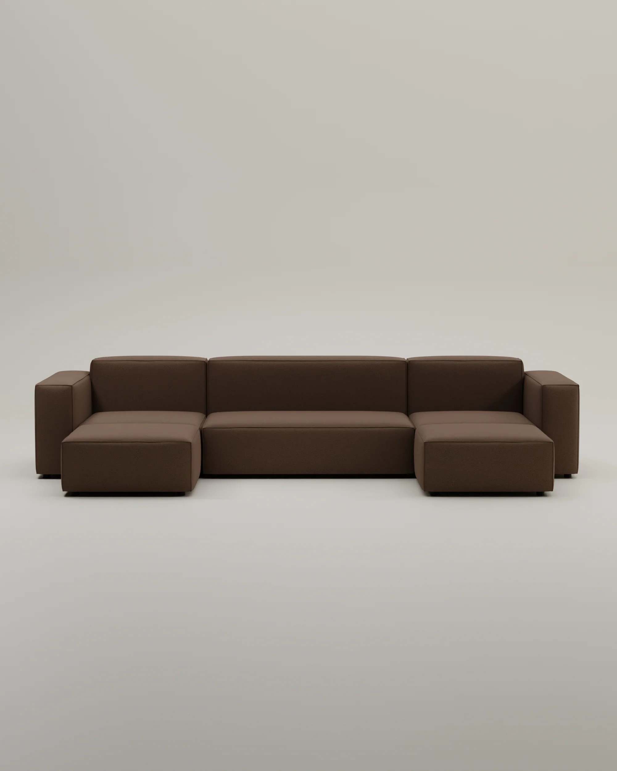 Modulares Sofa Harvey U-Form / Wohnlandschaft mit Schlaffunktion - Image 48