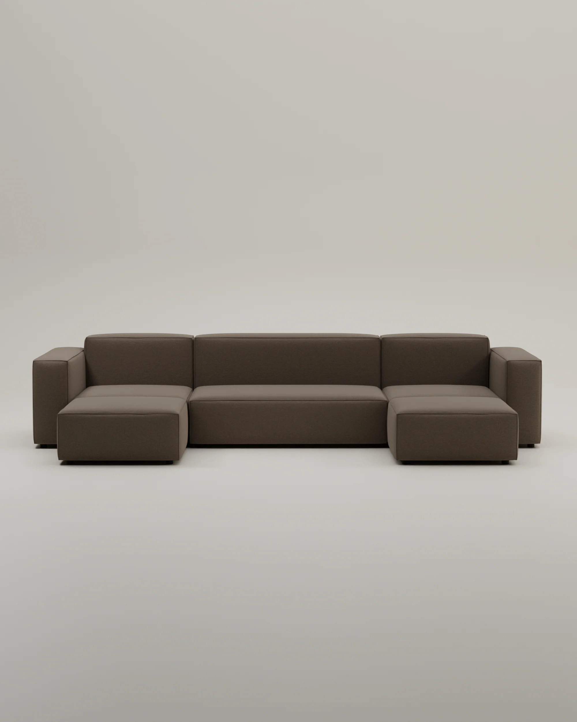 Modulares Sofa Harvey U-Form / Wohnlandschaft mit Schlaffunktion - Image 51