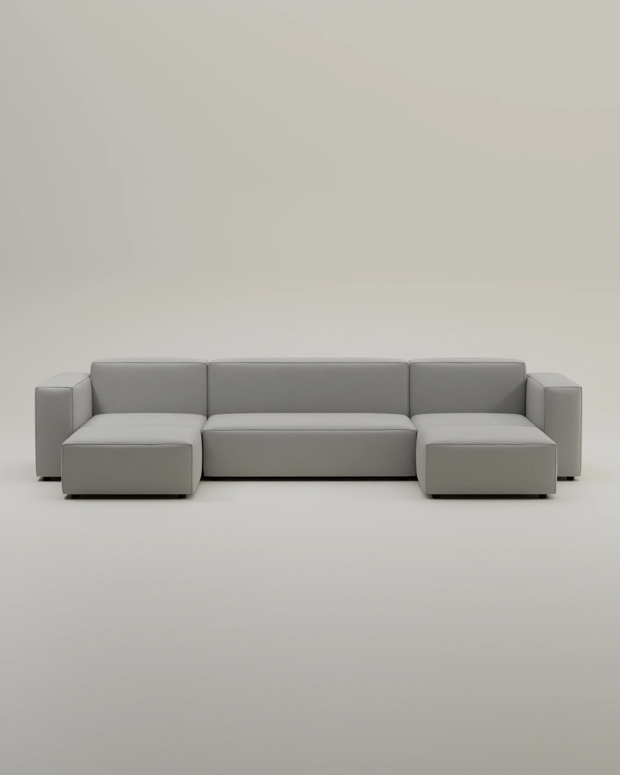 Modulares Sofa Harvey U-Form / Wohnlandschaft mit Schlaffunktion - Image 54