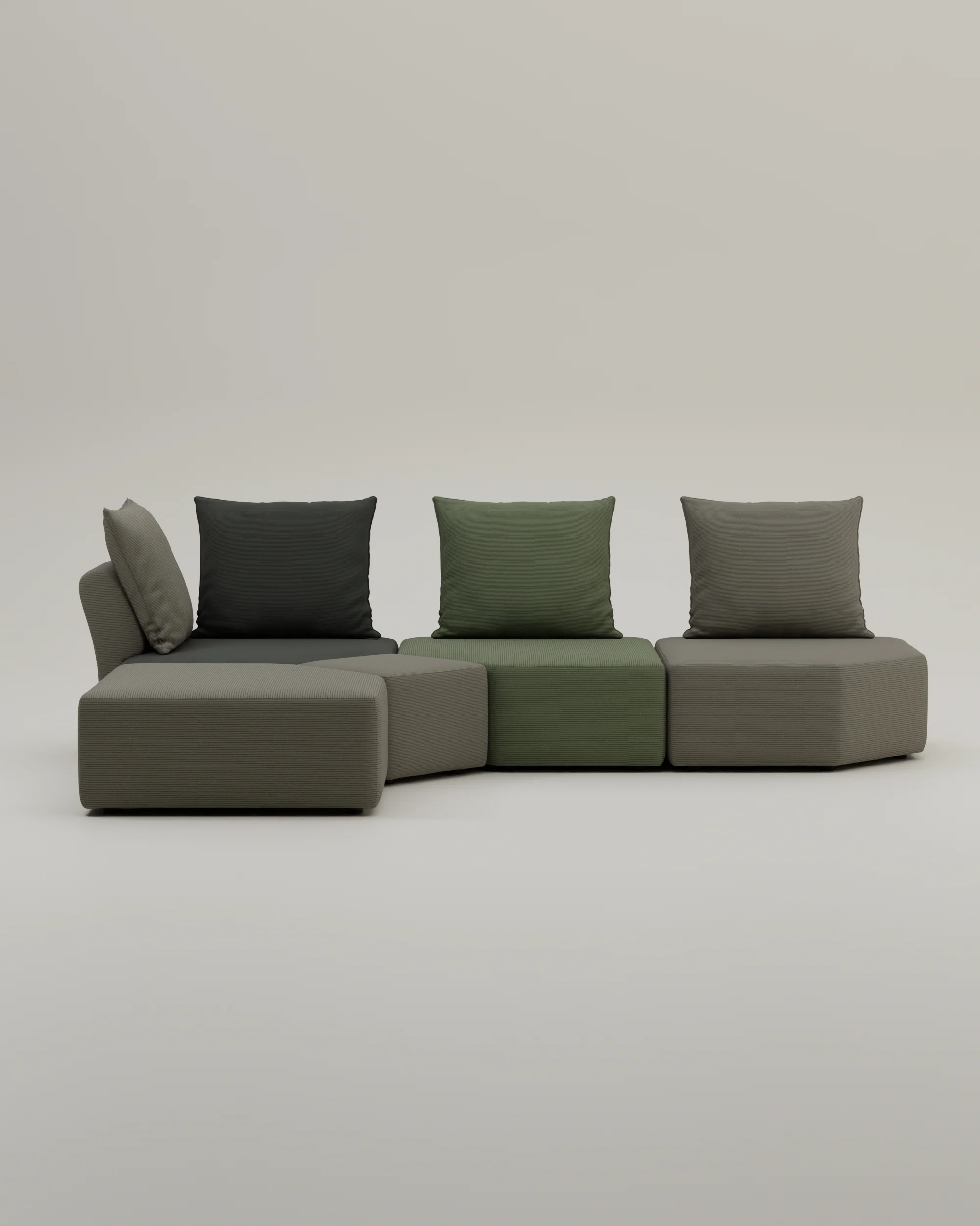 Modulares Sofa Katrina mit Schlaffunktion - Image 12