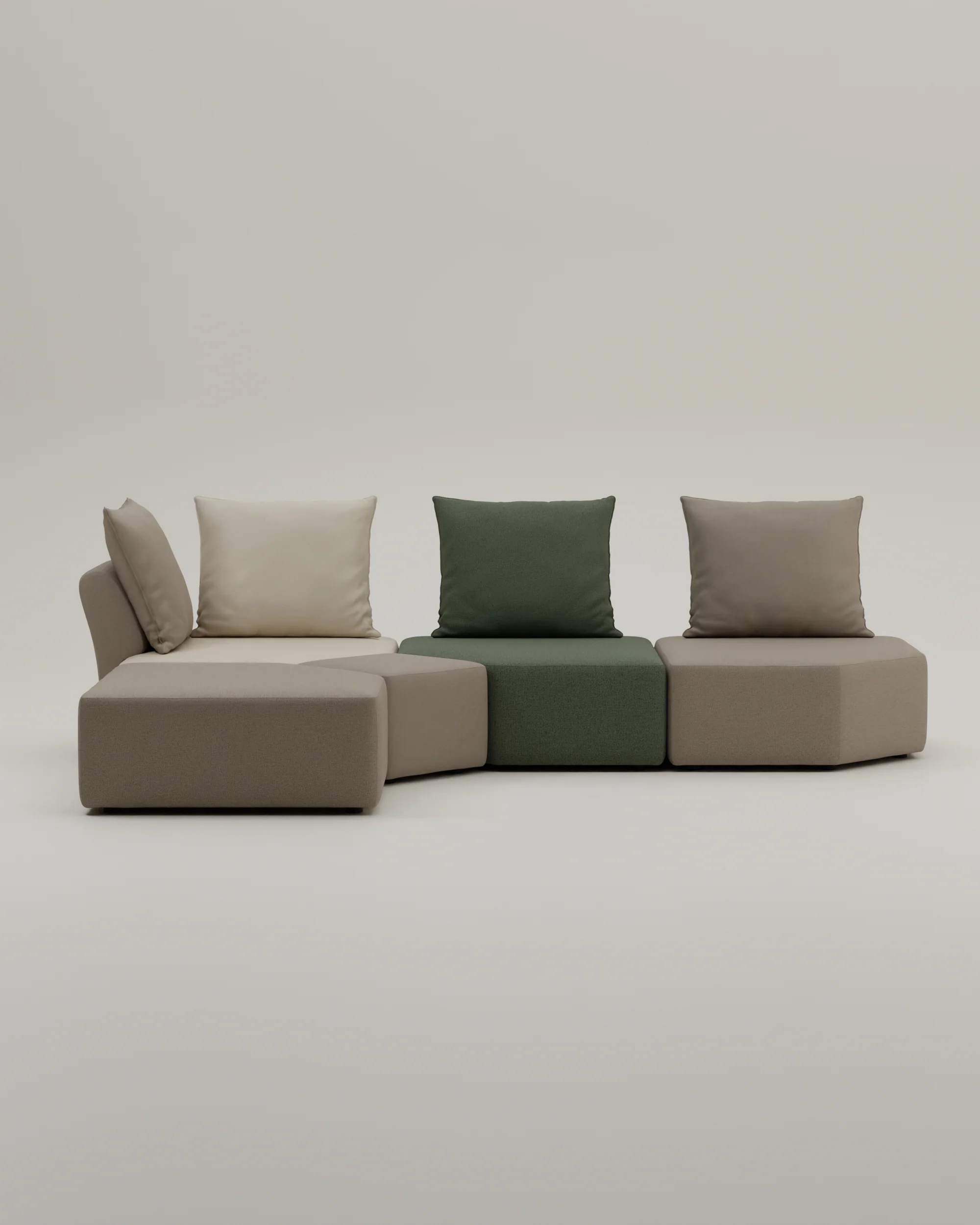 Modulares Sofa Katrina mit Schlaffunktion - Image 23