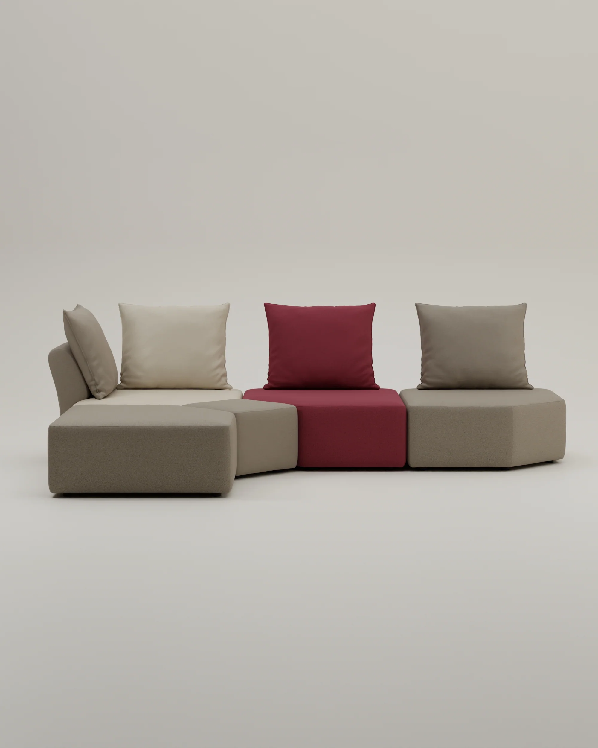 Modulares Sofa Katrina mit Schlaffunktion - Image 27