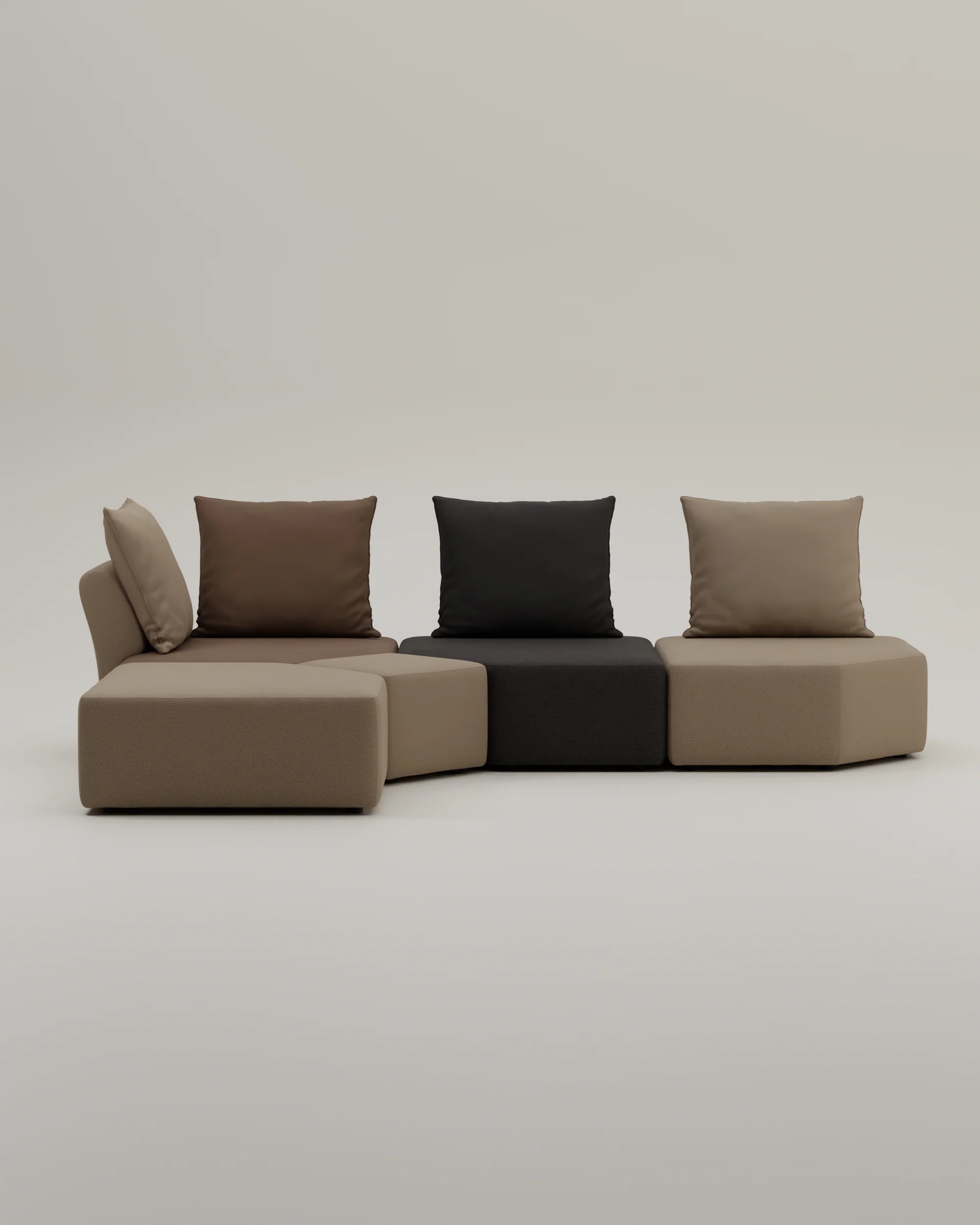 Modulares Sofa Katrina mit Schlaffunktion - Image 30