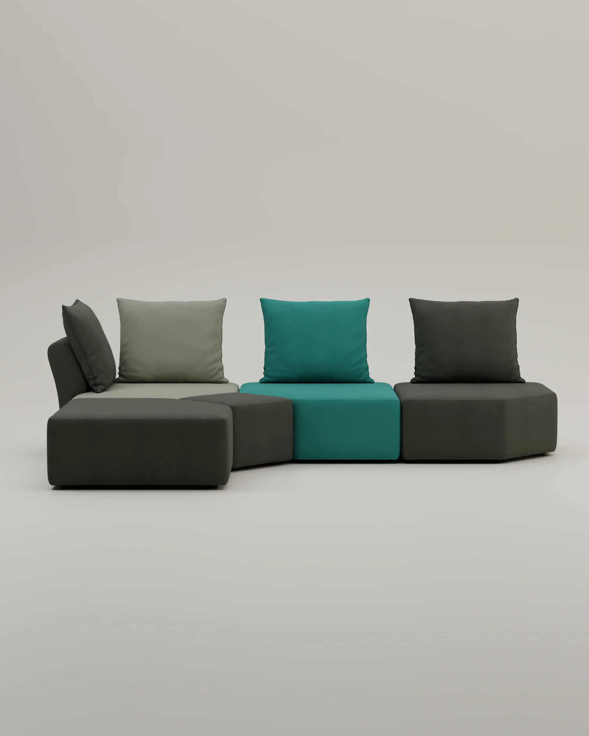 Modulares Sofa Katrina mit Schlaffunktion - Image 31