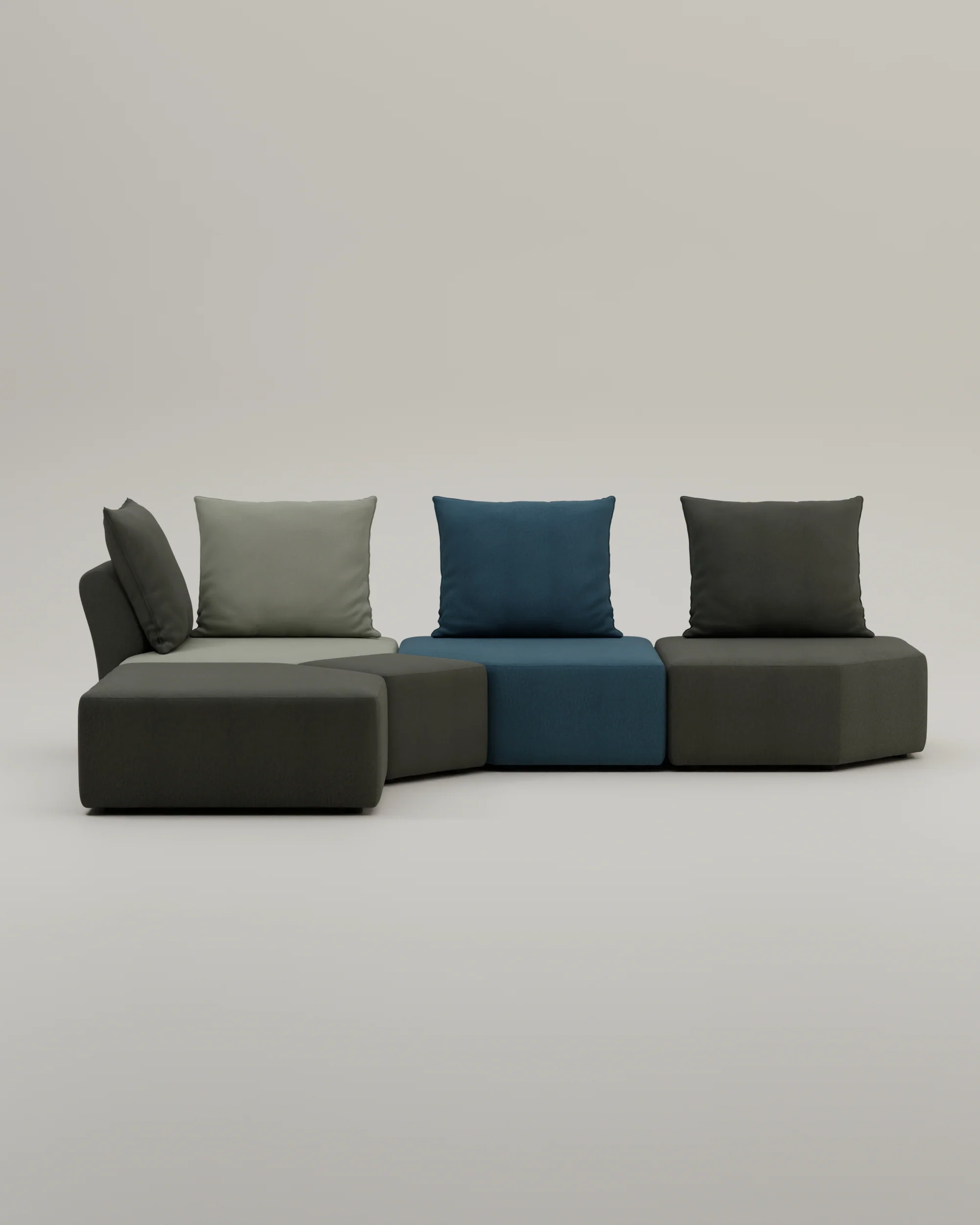 Modulares Sofa Katrina mit Schlaffunktion - Image 32