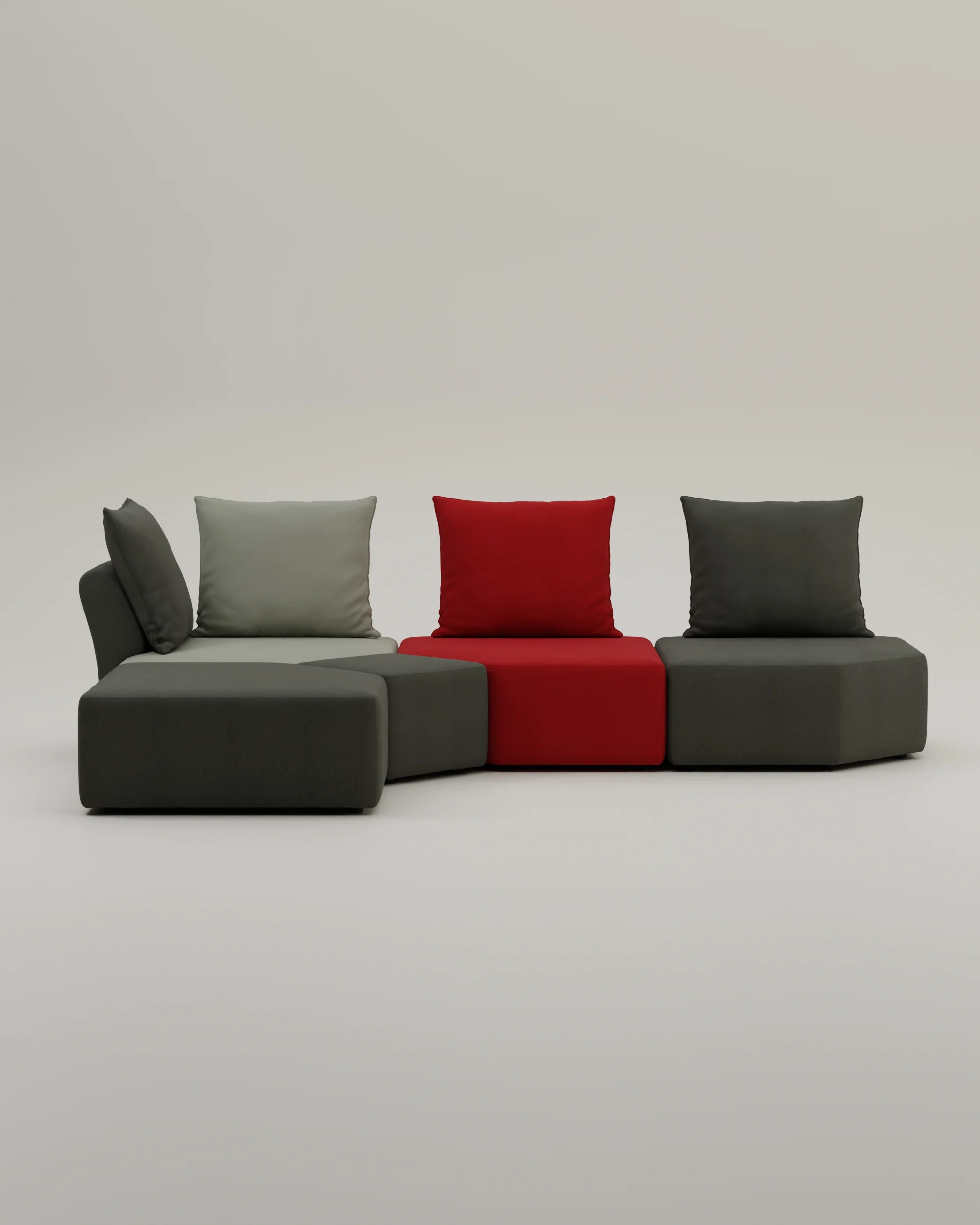 Modulares Sofa Katrina mit Schlaffunktion - Image 33