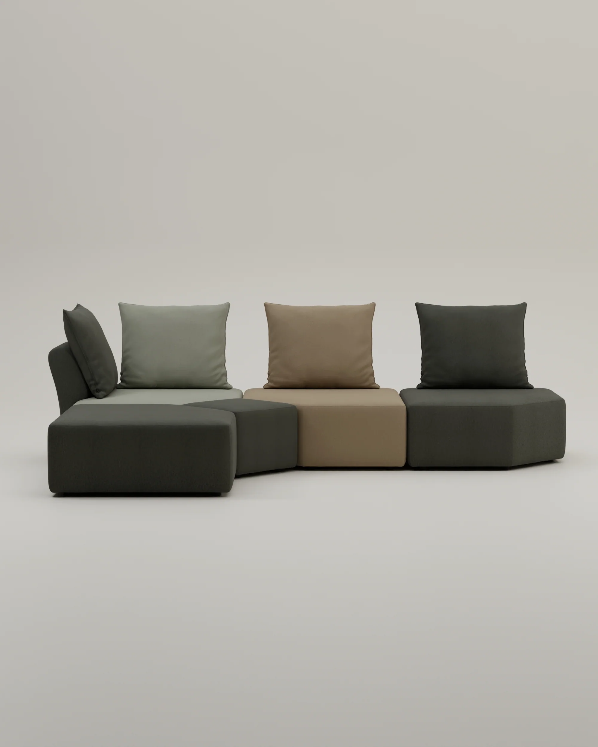 Modulares Sofa Katrina mit Schlaffunktion - Image 34