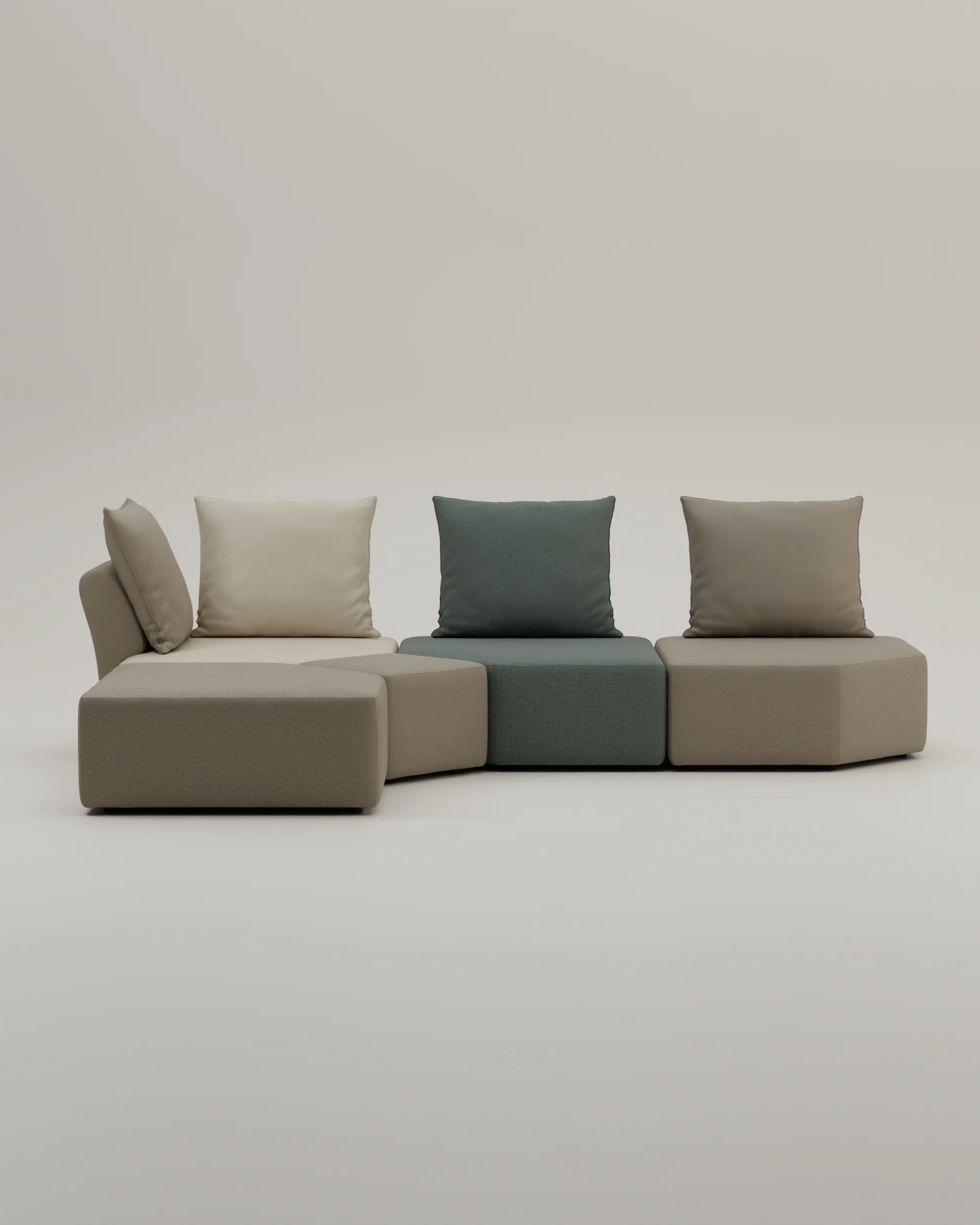 Modulares Sofa Katrina mit Schlaffunktion - Image 36