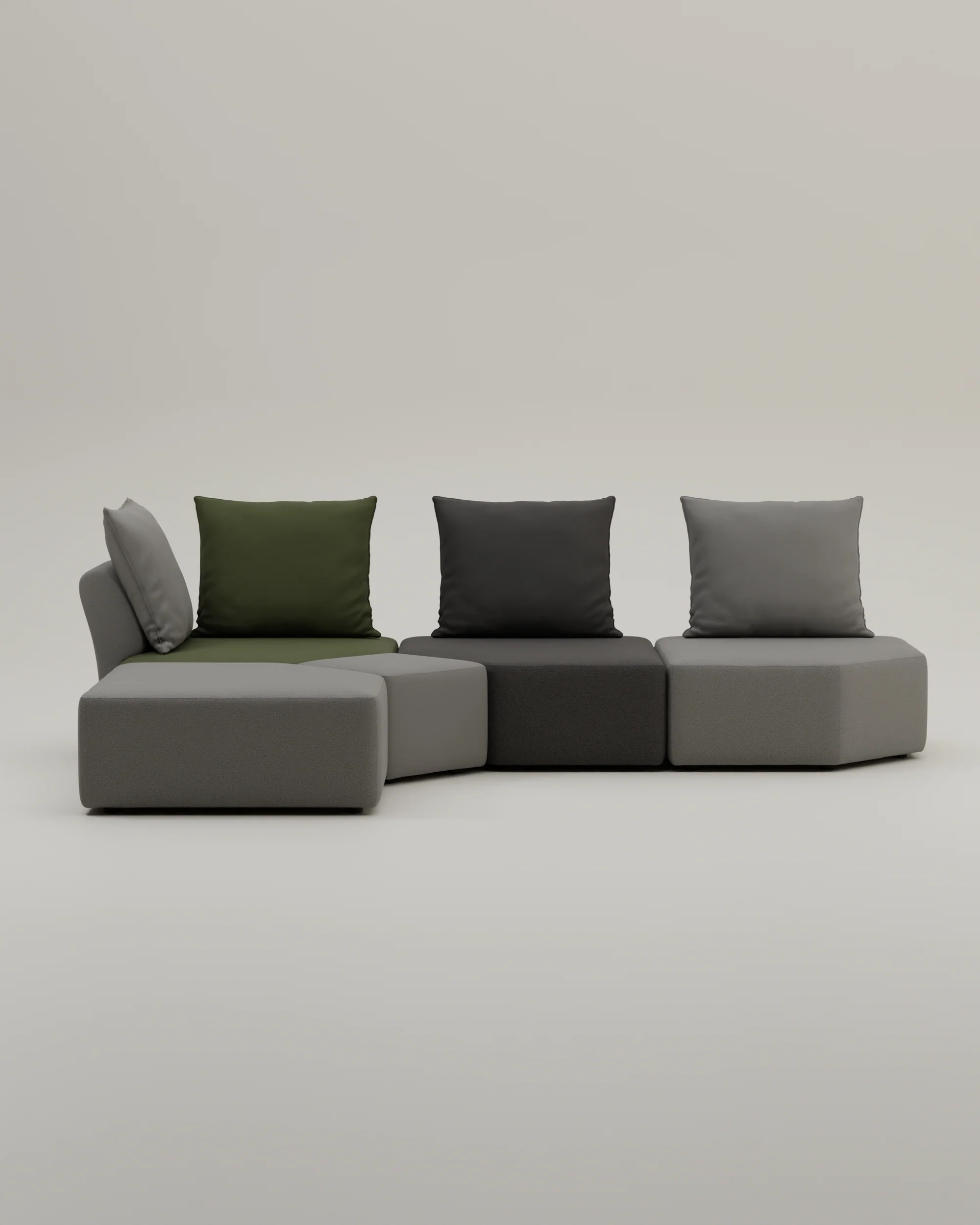 Modulares Sofa Katrina mit Schlaffunktion - Image 37
