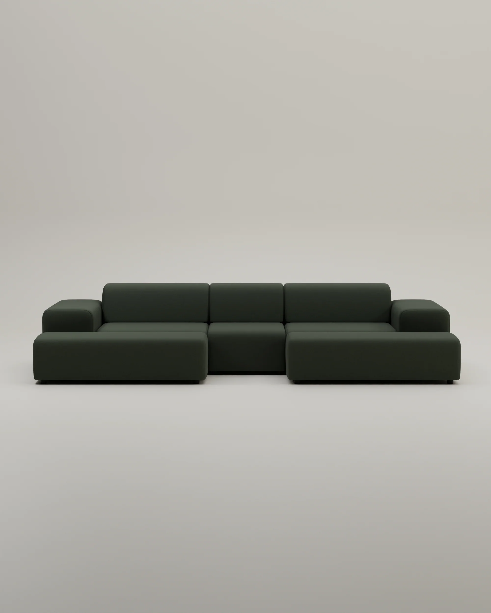 Modulares Sofa Nina U-Form / Wohnlandschaft mit Schlaffunktion - Image 17
