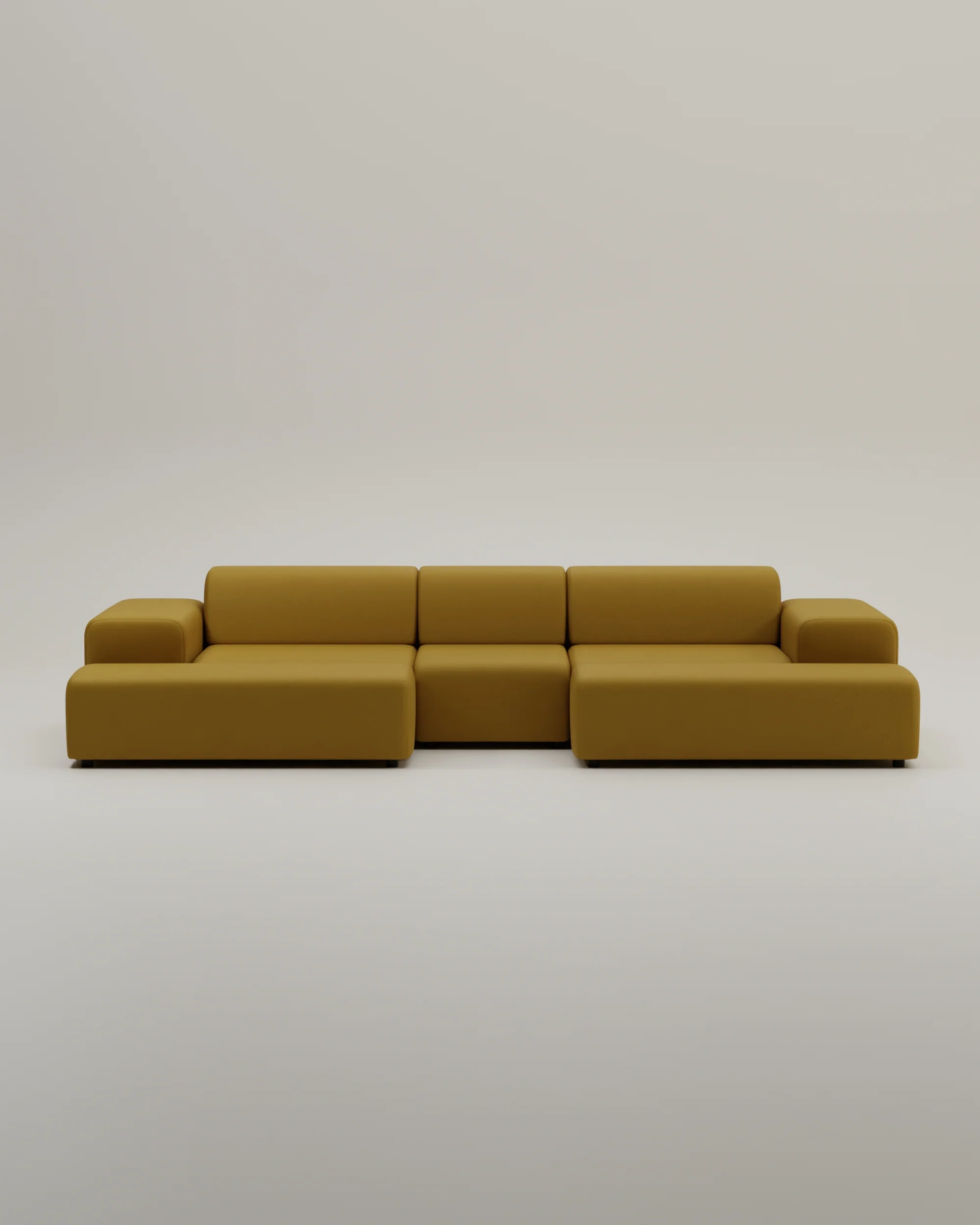 Modulares Sofa Nina U-Form / Wohnlandschaft mit Schlaffunktion - Image 19