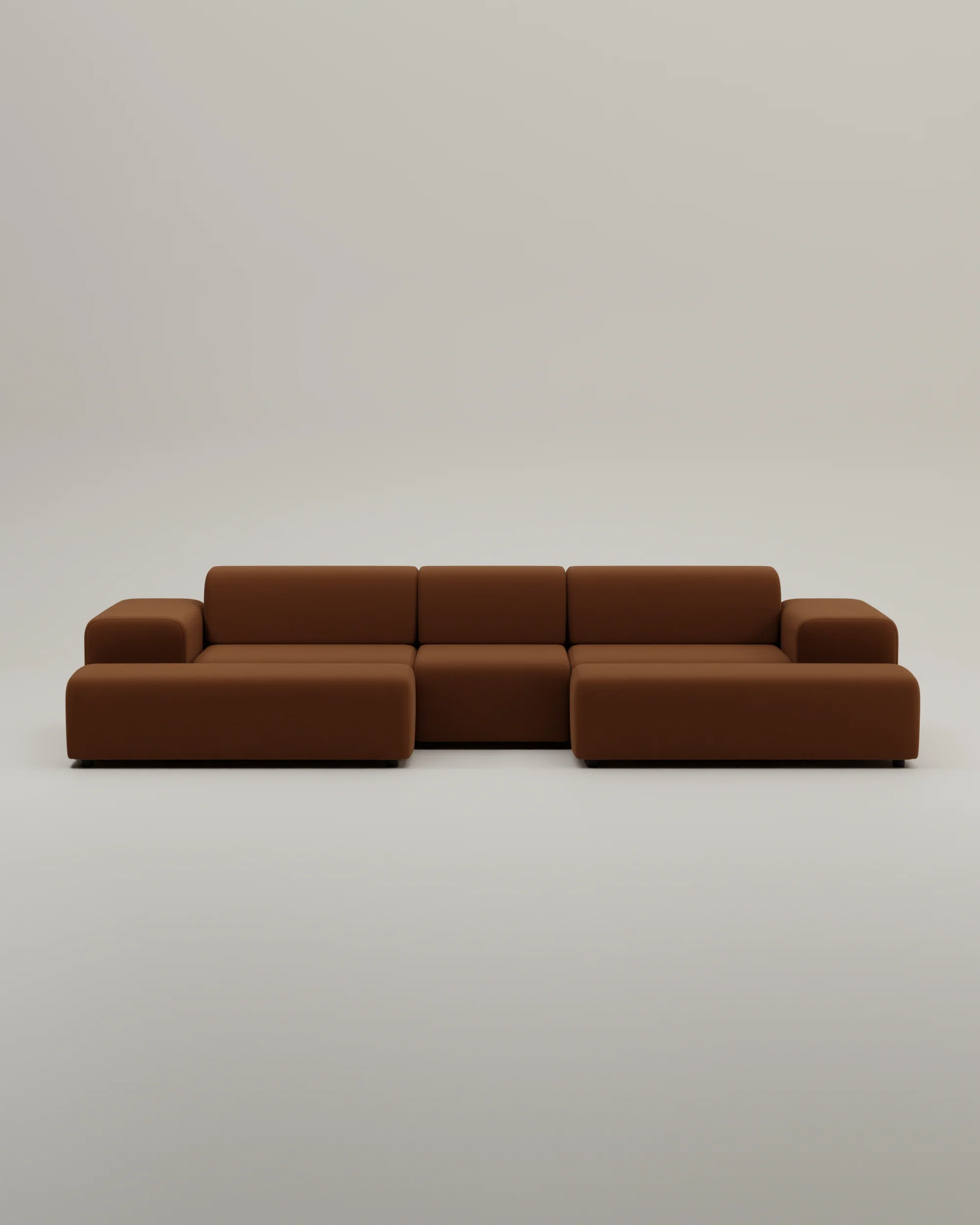 Modulares Sofa Nina U-Form / Wohnlandschaft mit Schlaffunktion - Image 20