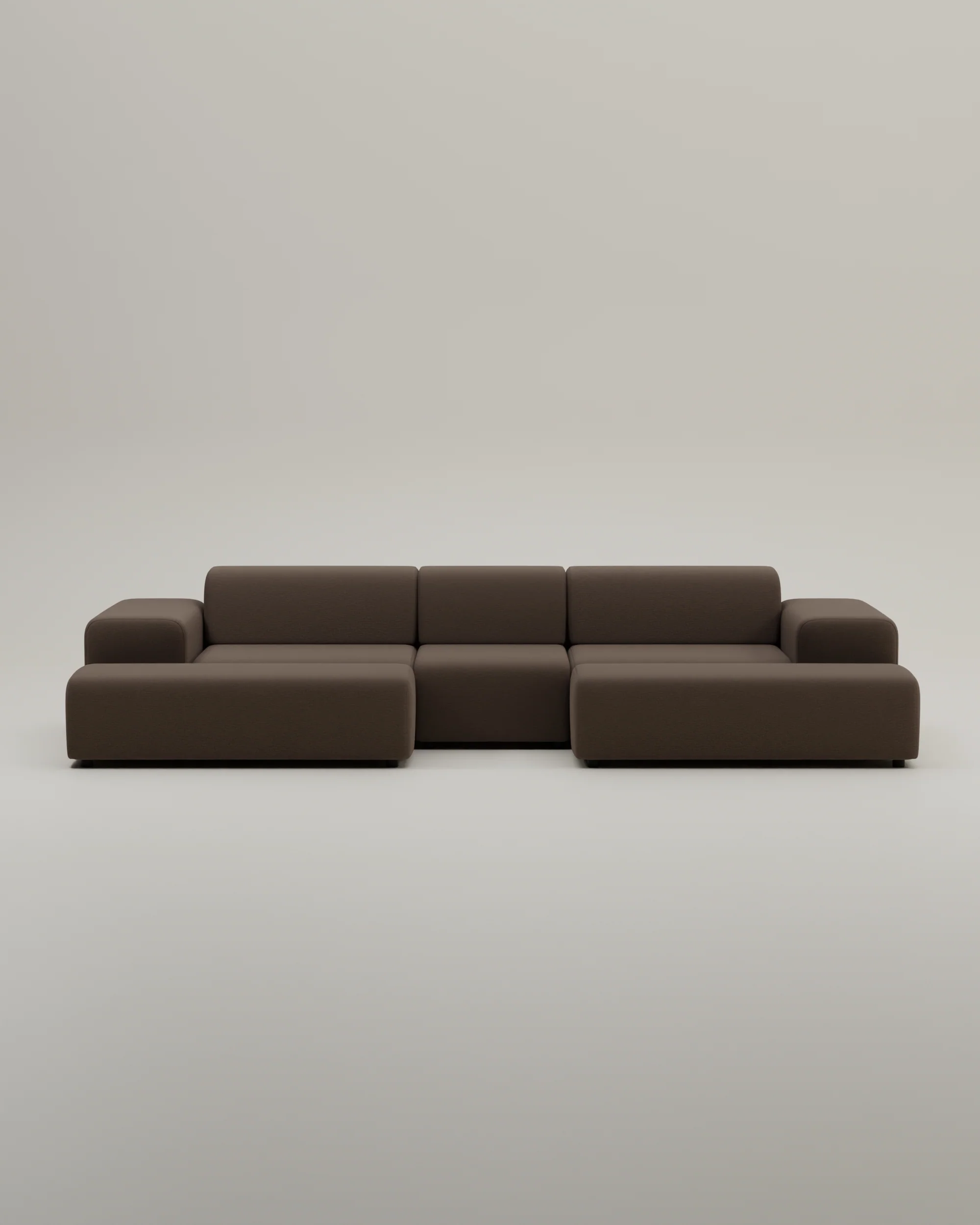 Modulares Sofa Nina U-Form / Wohnlandschaft mit Schlaffunktion - Image 21
