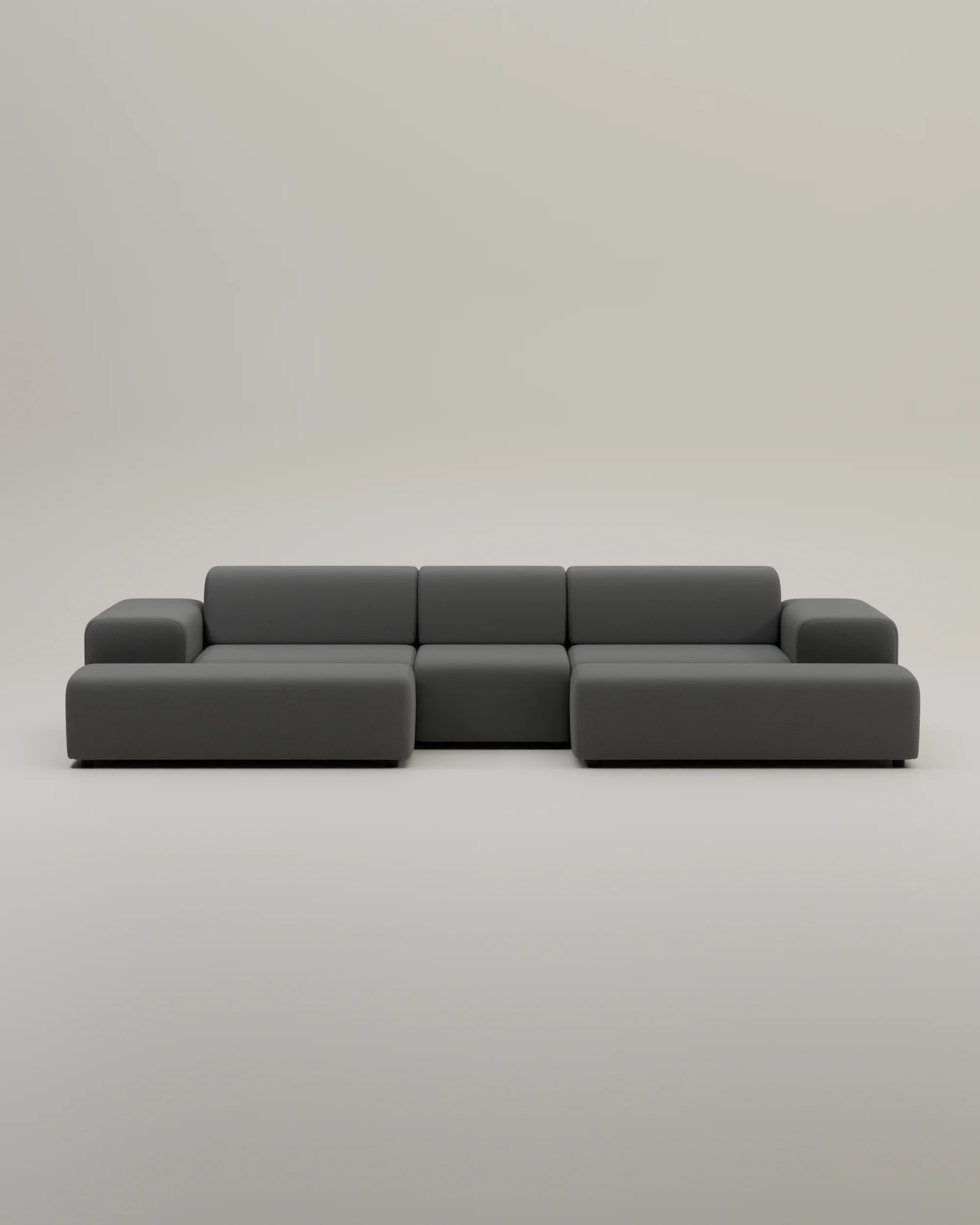 Modulares Sofa Nina U-Form / Wohnlandschaft mit Schlaffunktion - Image 32