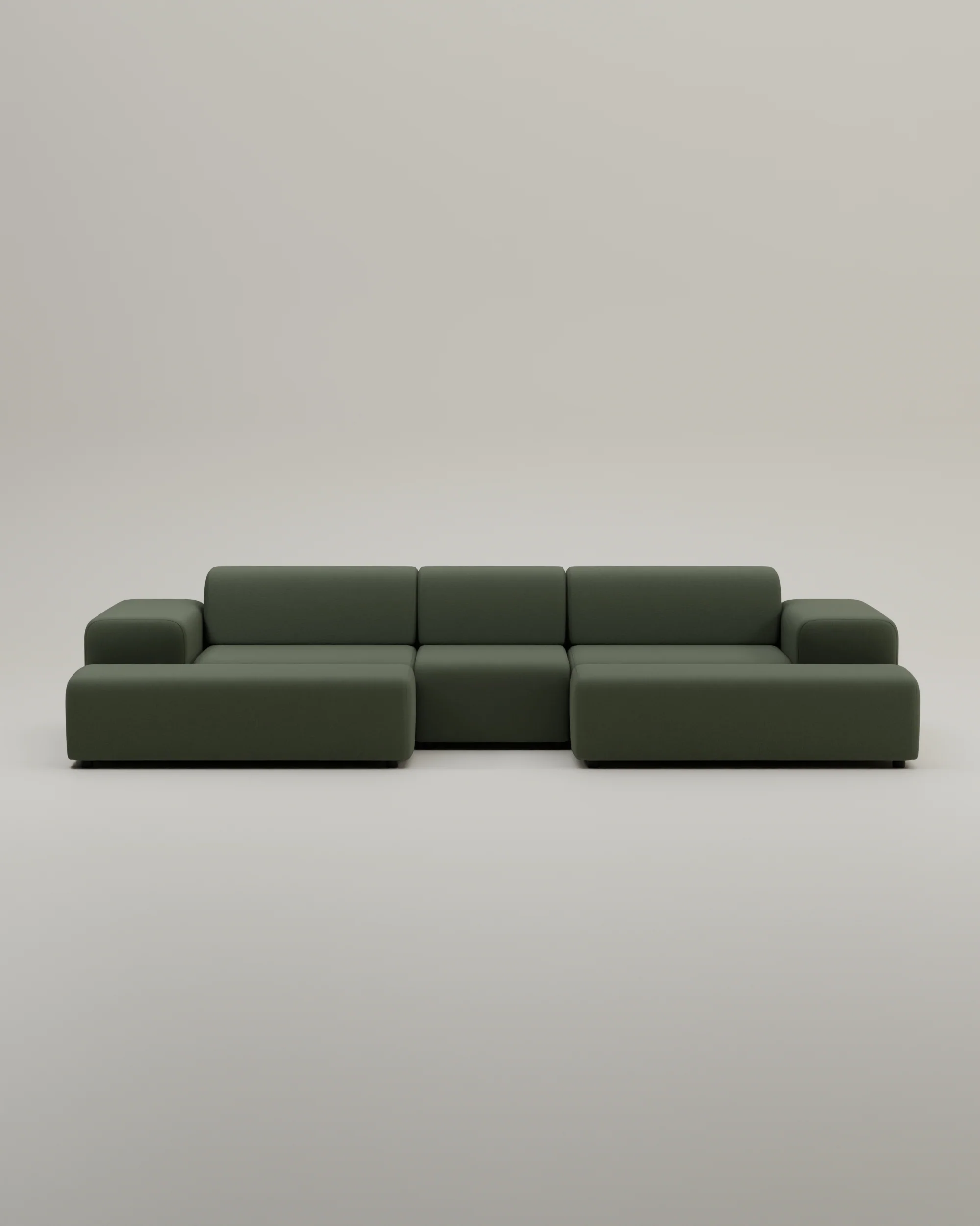 Modulares Sofa Nina U-Form / Wohnlandschaft mit Schlaffunktion - Image 50