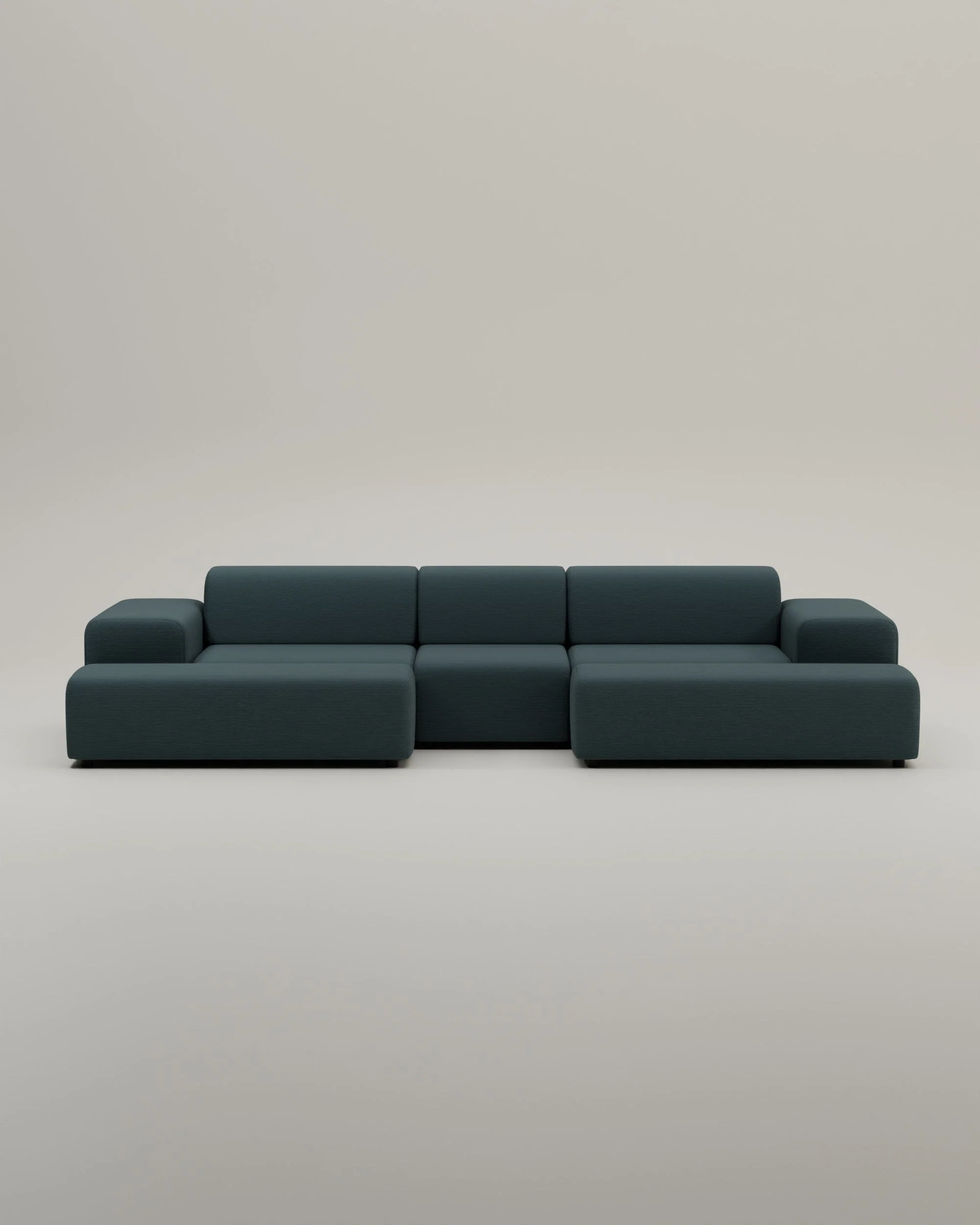Modulares Sofa Nina U-Form / Wohnlandschaft mit Schlaffunktion - Image 69