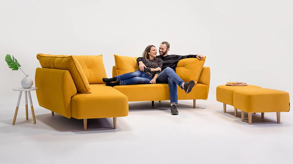 Outlet - Modulares Sofa Mike L Showroom Hannover - Image 9