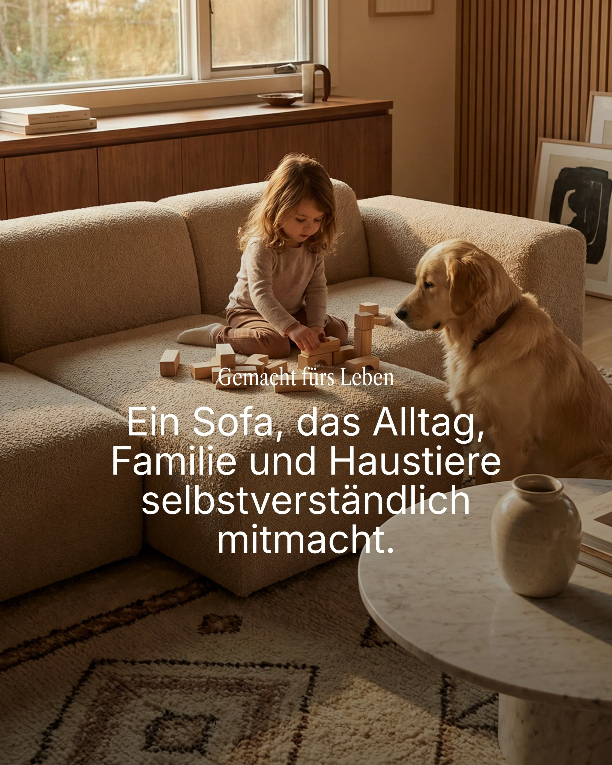 Modulares Sofa Nina U-Form / Wohnlandschaft mit Schlaffunktion - Image 4